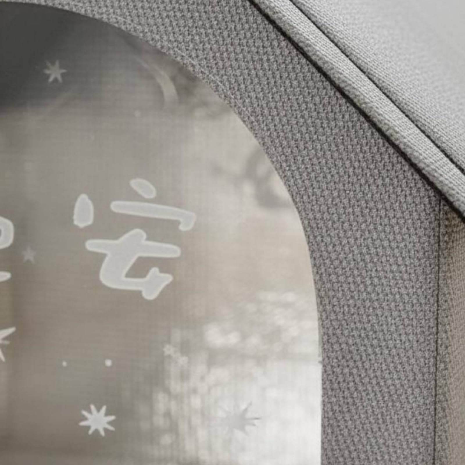 Gralara Niche Chat Rafraîchissante Effet Climatisé Igloo Chat Froid Fraîcheur Longue Durée Accessoire Accessoire pour Animaux pour Canicule, Grand