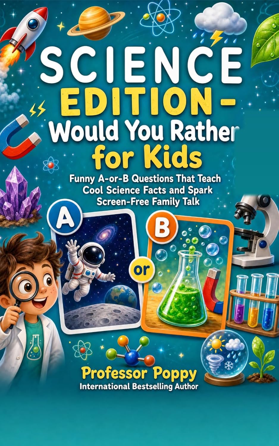 Science Edition - Would You Rather for Kids: Funny A-or-B Questions That Teach Cool Science Facts and Spark Screen-Free Family Talk (Young Explorer Series)