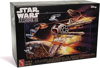 AMT Star Wars Model Kit (The Phantom Menace Jedi Starfighter vs Droid Fighters)