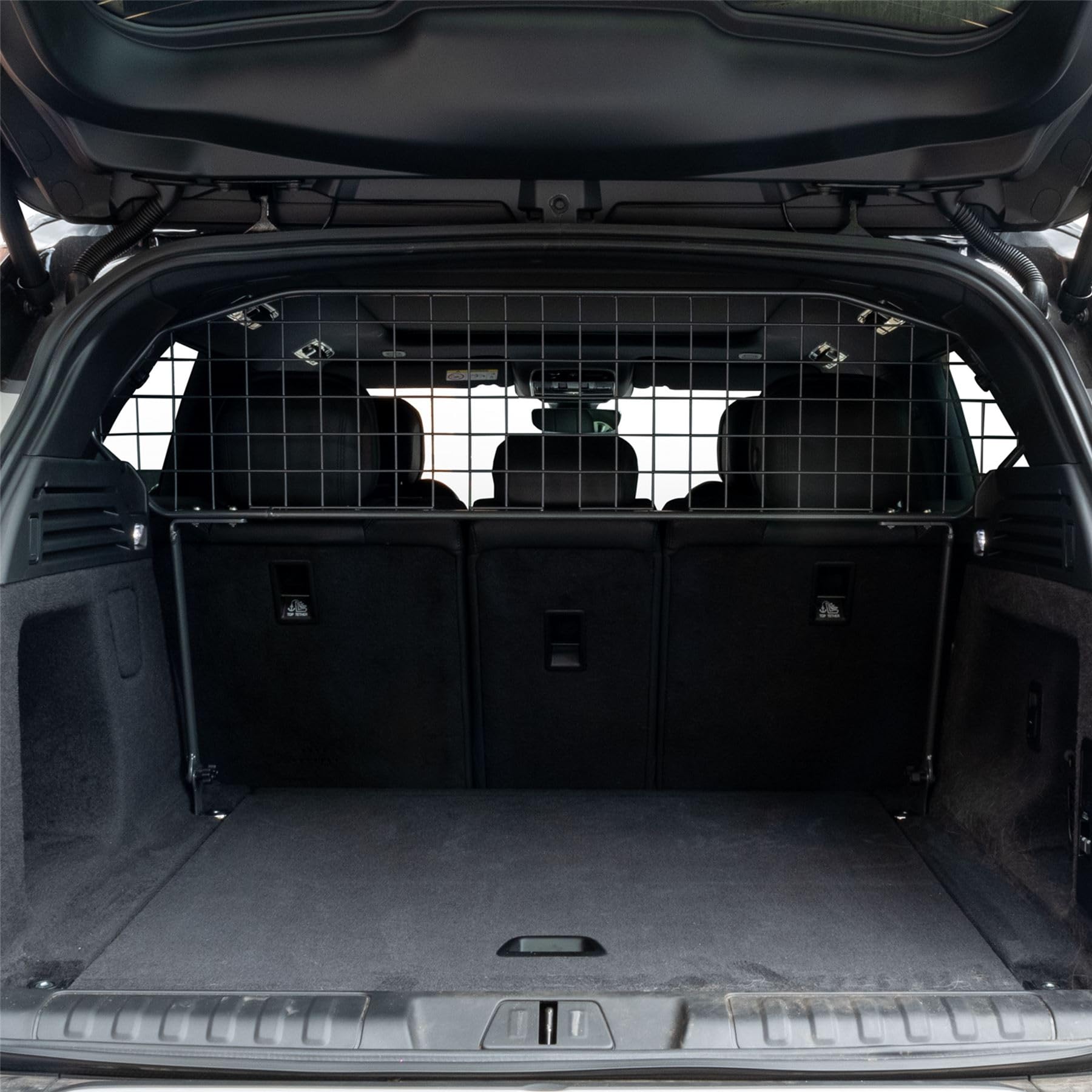 Travall Dog Guard Compatible with Land Rover Range Rover Sport SUV (2022-) Vehicle Specific Trunk Guard Tailored Fit Luggage Barrier Load Separator Heavy Duty Powder Coated Steel Pet Barrier