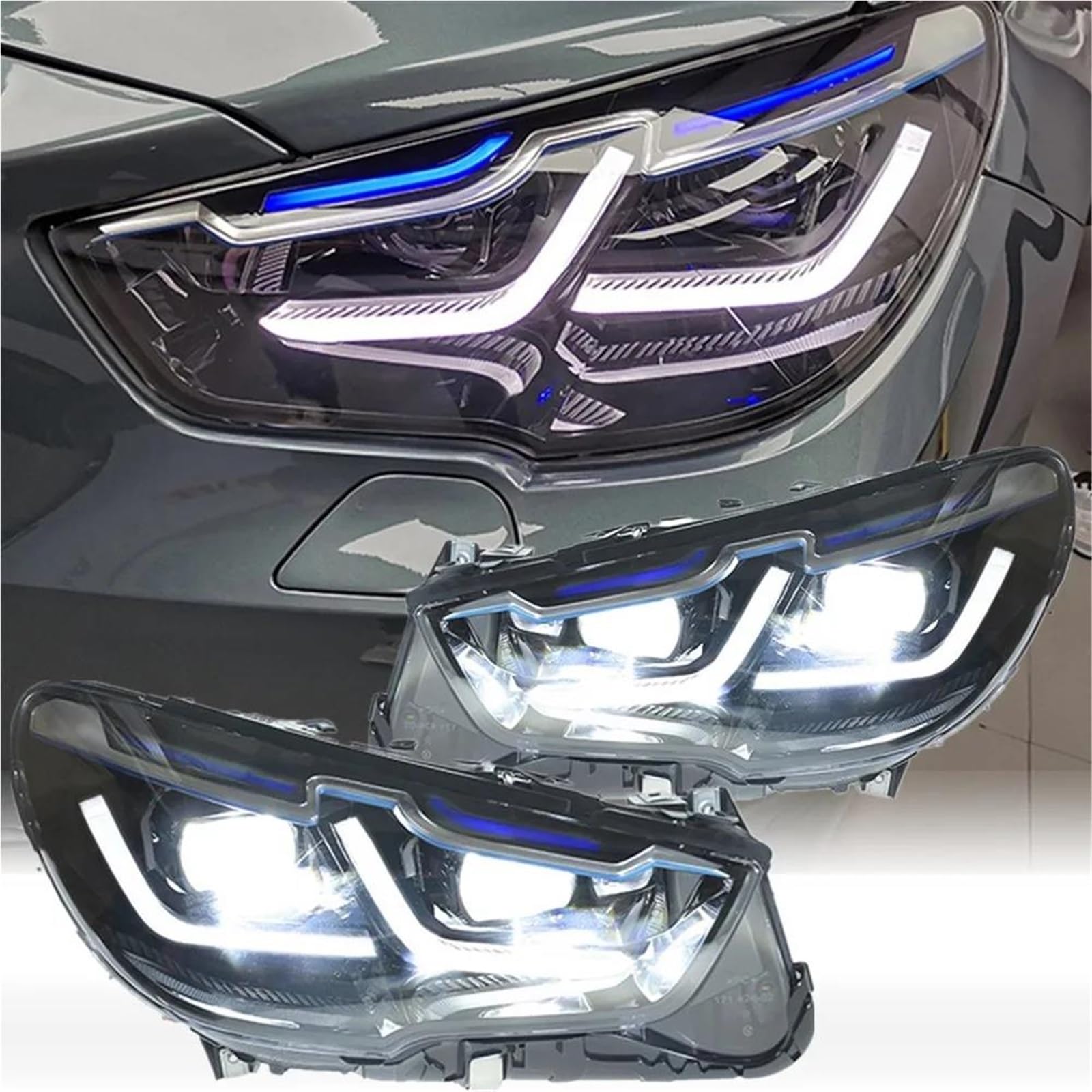 Migliora la sicurezza della guida notturna Auto Fari Anteriori Segnale Dinamico Accessori Per BMW F07 GT Serie 5 2010 2011 2012-2017