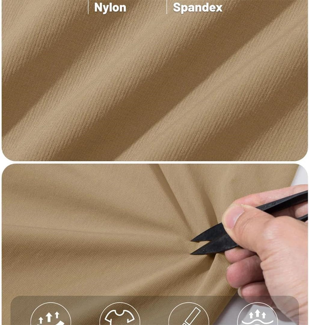 Men's Lightweight Fishing | Quick Dry Cargo Zipper Hiking Camping Nylon Tough Work Pants