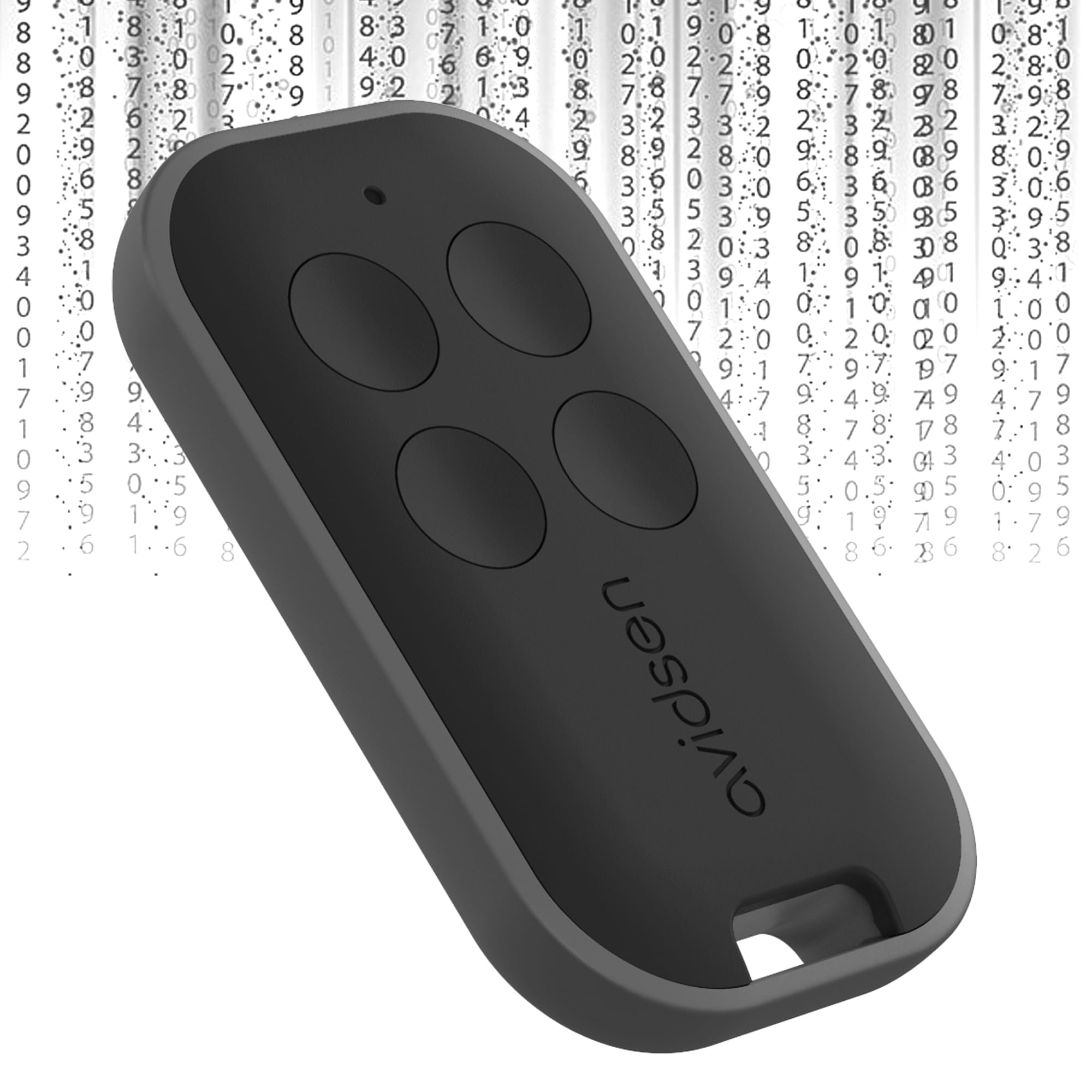 Avidsen 114258 - Pack de 2 Mandos a Distancia para Motorización de Puerta, Código Variable (Rolling Code), Alcance 50m, Compatible con Centrales Avidsen, Fácil Programación