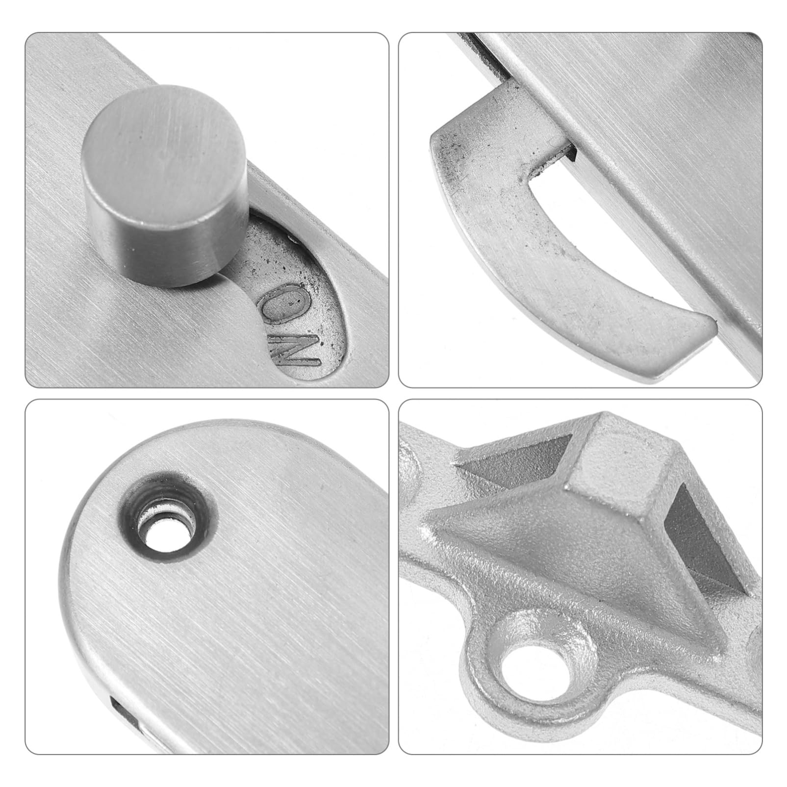 ULTECHNOVO 3stücke Sliding Door Lock Latch Einfach Zu Installierender Privatsphäre-riegel Für Schiebetüren Und Scheunentüren Inkl Montageschrauben Sicher Und Zuverlässig