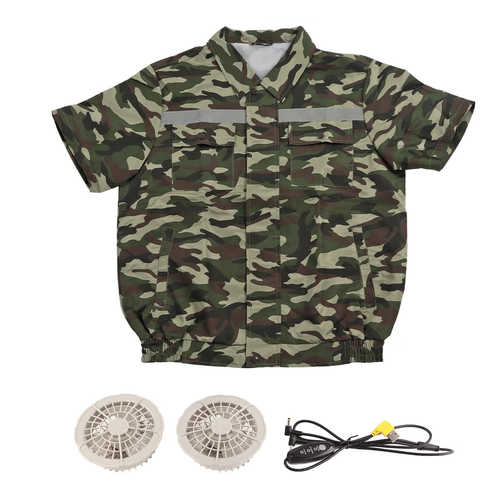 Veste de ventilateur de refroidissement vêtement climatisé léger - 7