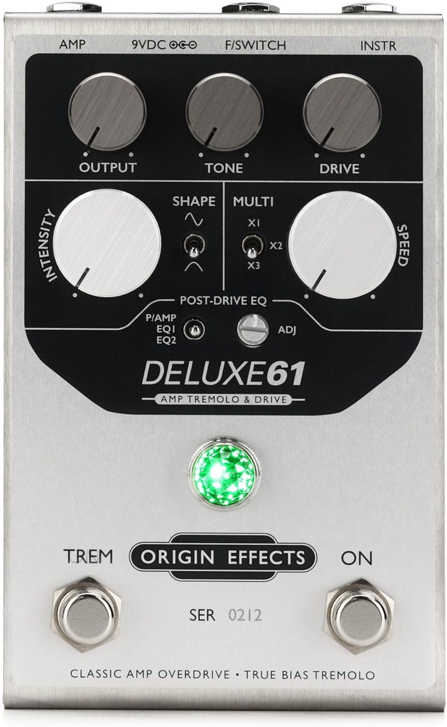 Origin Effects DELUXE61 Amp Tremolo & Drive Pedal