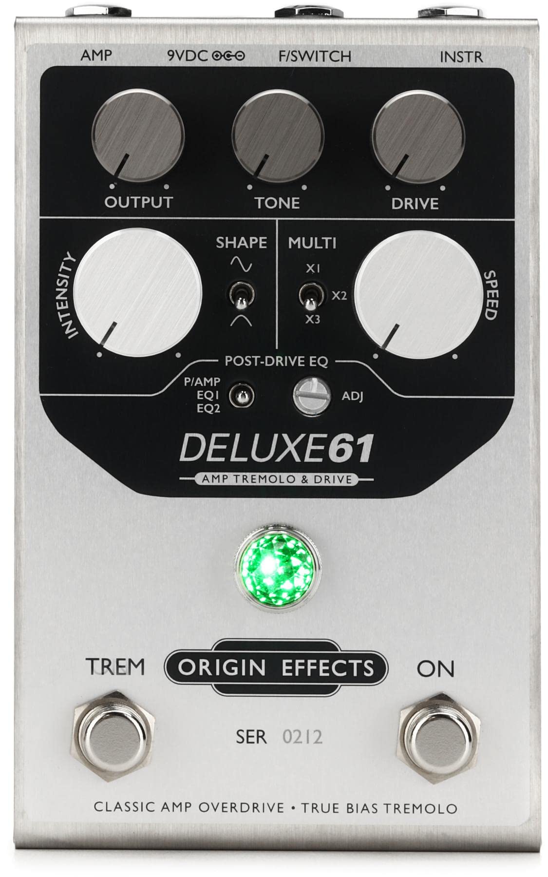 Amazon.co.jp: Origin Effects DELUXE61 Amp Tremolo & Drive Effects