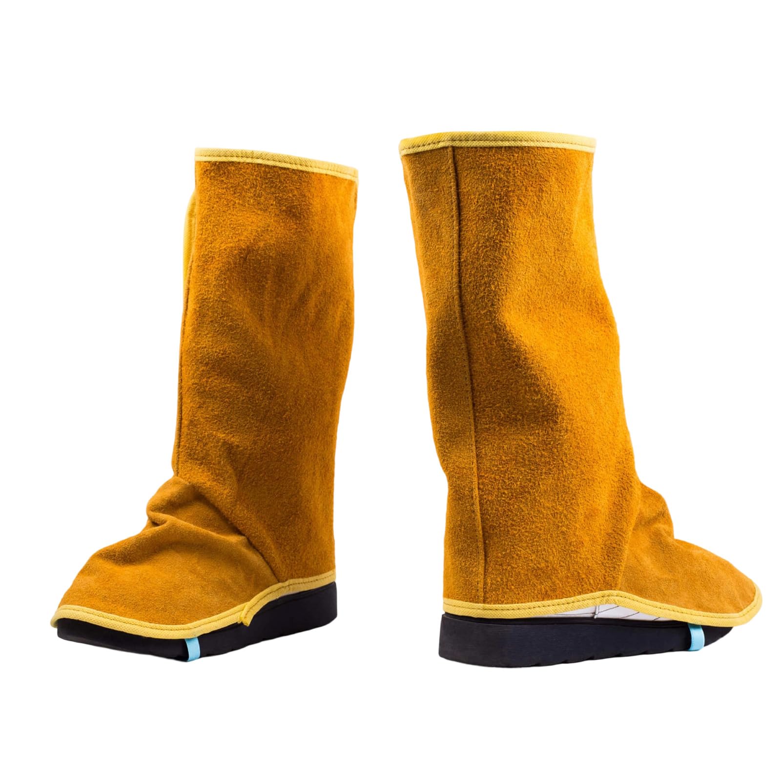 Surchaussures de soudage en cuir anti-chaleur et abrasion pour chaussures de sécurité