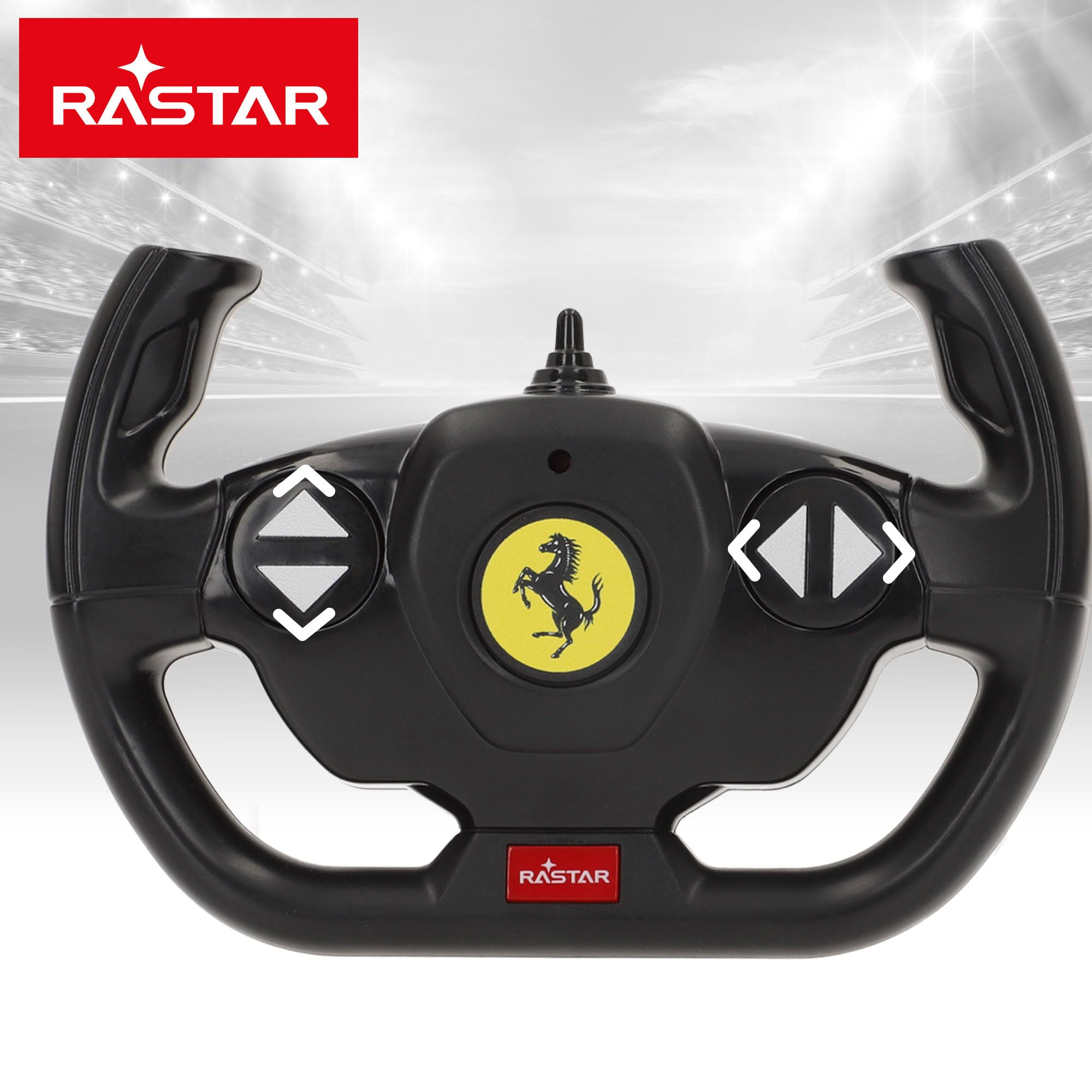 ColorBaby RASTAR RC Ferrari Purosangue, skala 1:14, replika pilota, drzwi składane, wierne szczegóły, kolekcjonerskie samochody, dla chłopców i dziewcząt od 6 lat (41370)