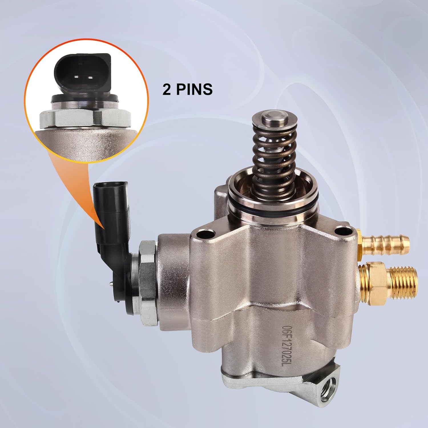 PAPAPARTS High Pressure Fuel Pump Compatible with Audi A3 A4 TT TTS Quattro High Pressure Pump for Volkswagen Jetta GTI Eos Passat 2006-2008, for VW Golf R 2012 2013 2.0L L4