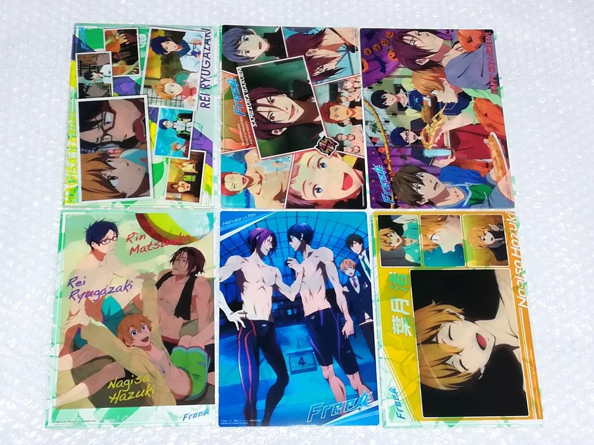 Amazon.co.jp: ジャンボカードダス Free! ビジュアルアートブロマイド 