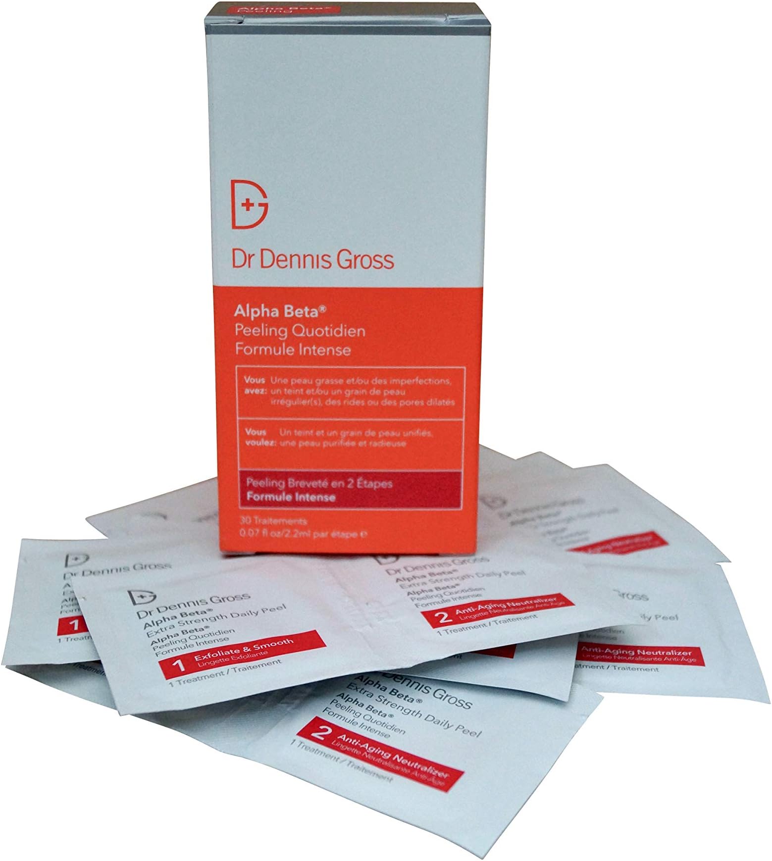 Dr. Skincare Alpha Beta Extra Strength Daily Peel - 30 packettes