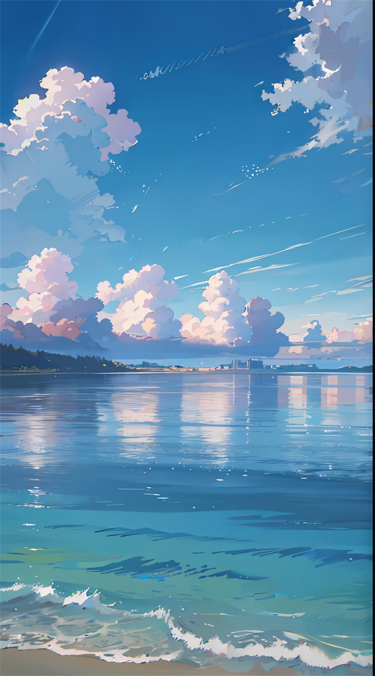 Diamant Painting bord de mer 70x140cm pour adultes et enfants HU-3212