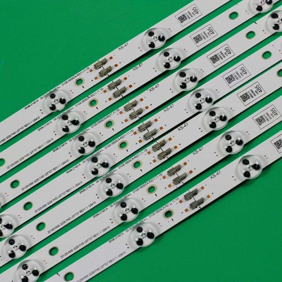 14pcs TV LED Backlight Strips Fit for Samsung UA55EH6000R UN55EH6000F BN96-24124A