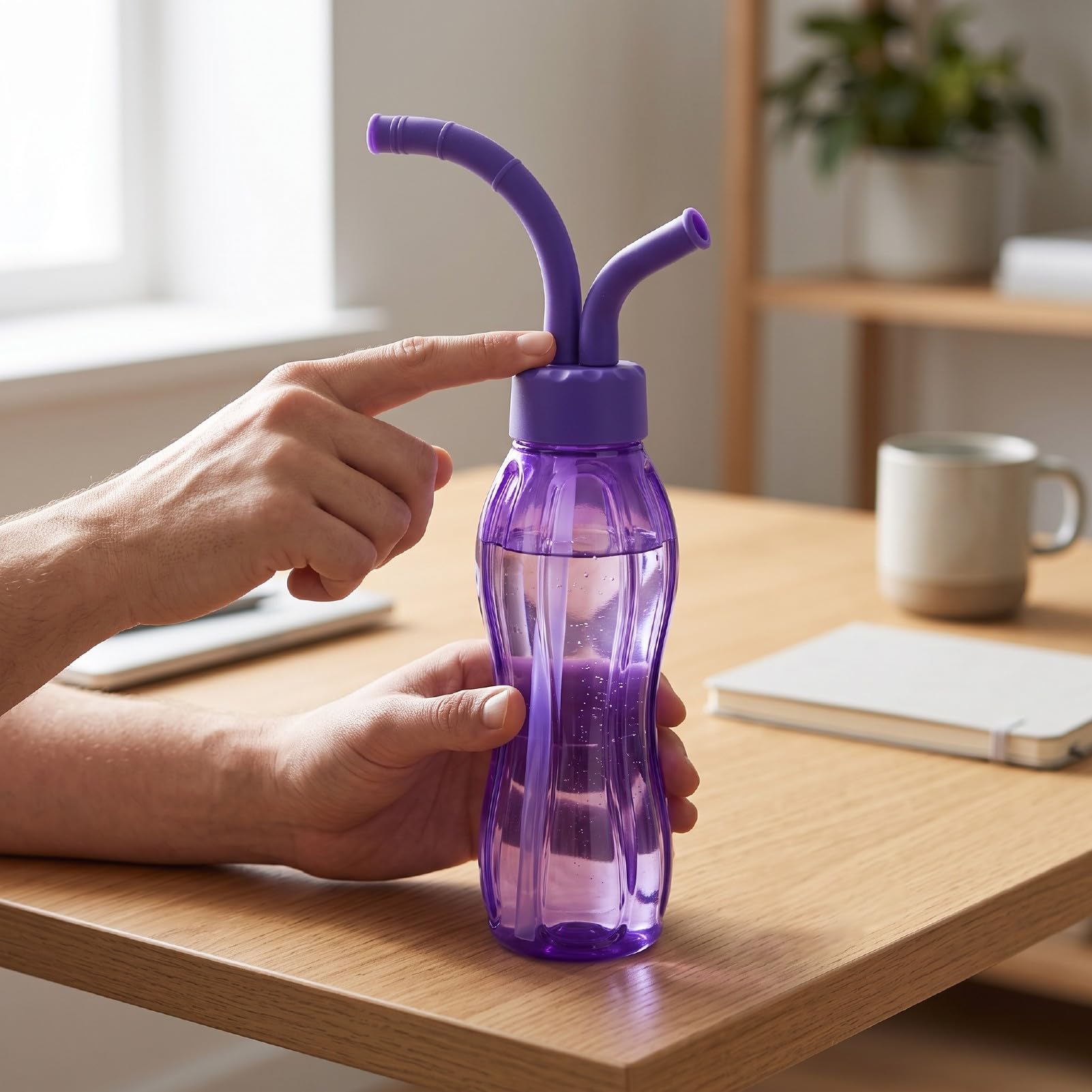 Zunate Vocal Trainer Flasche 580ML 8 Widerstandsstufen Dual