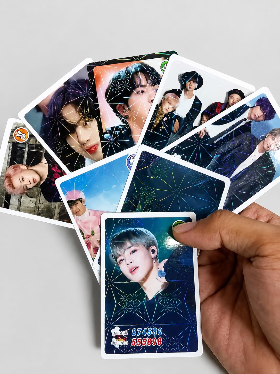 BTS K-Pop Collectible Trading Cards, Action Booster Packs