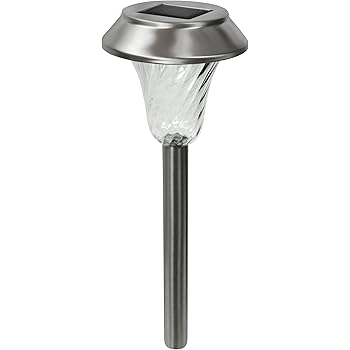 Sterno Home Gl23539ss6 Stainless Steel Paradise Solar Path Light 6 Pack 6 Piece Landscape Path Lights Amazon Com