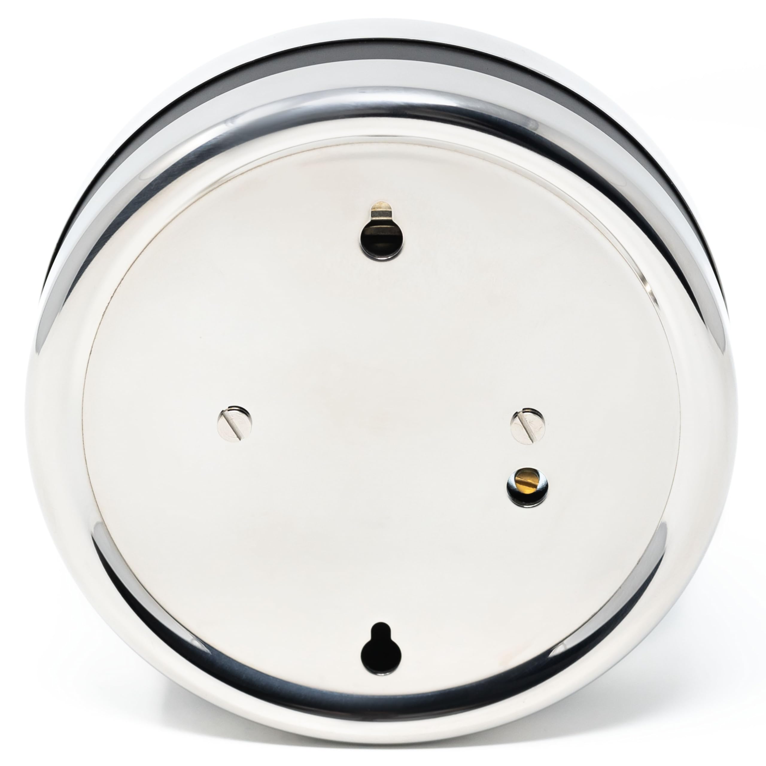 BARIGO 823 RFPO.06 ORION barometro 100 x 35 mm – con cassa in acciaio inox lucidato – quadrante nero