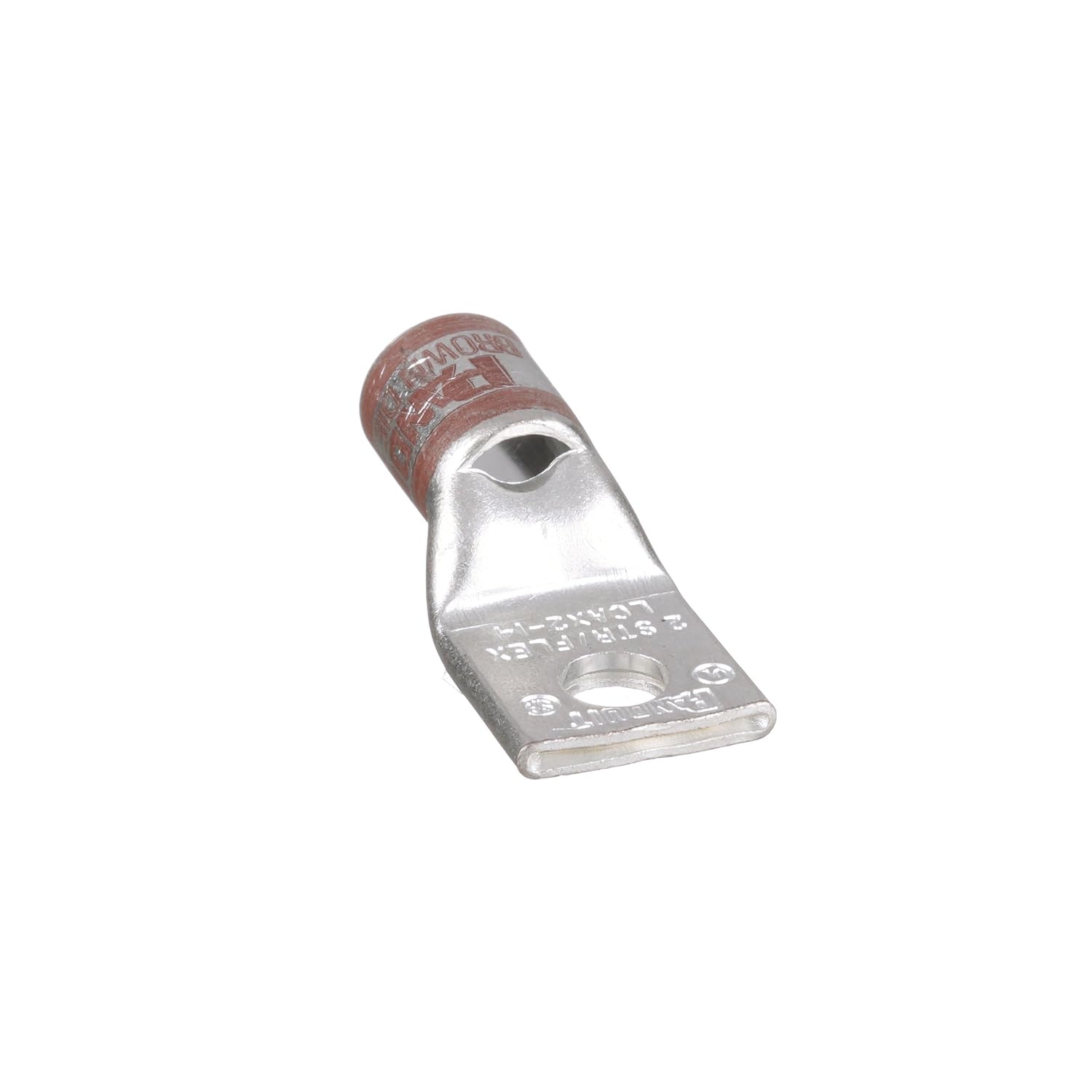 Panduit LCAX450-12-6 Copper Compression Lug, 1 Hole, 450 kcmil Flex, 1/2-Inch Stud