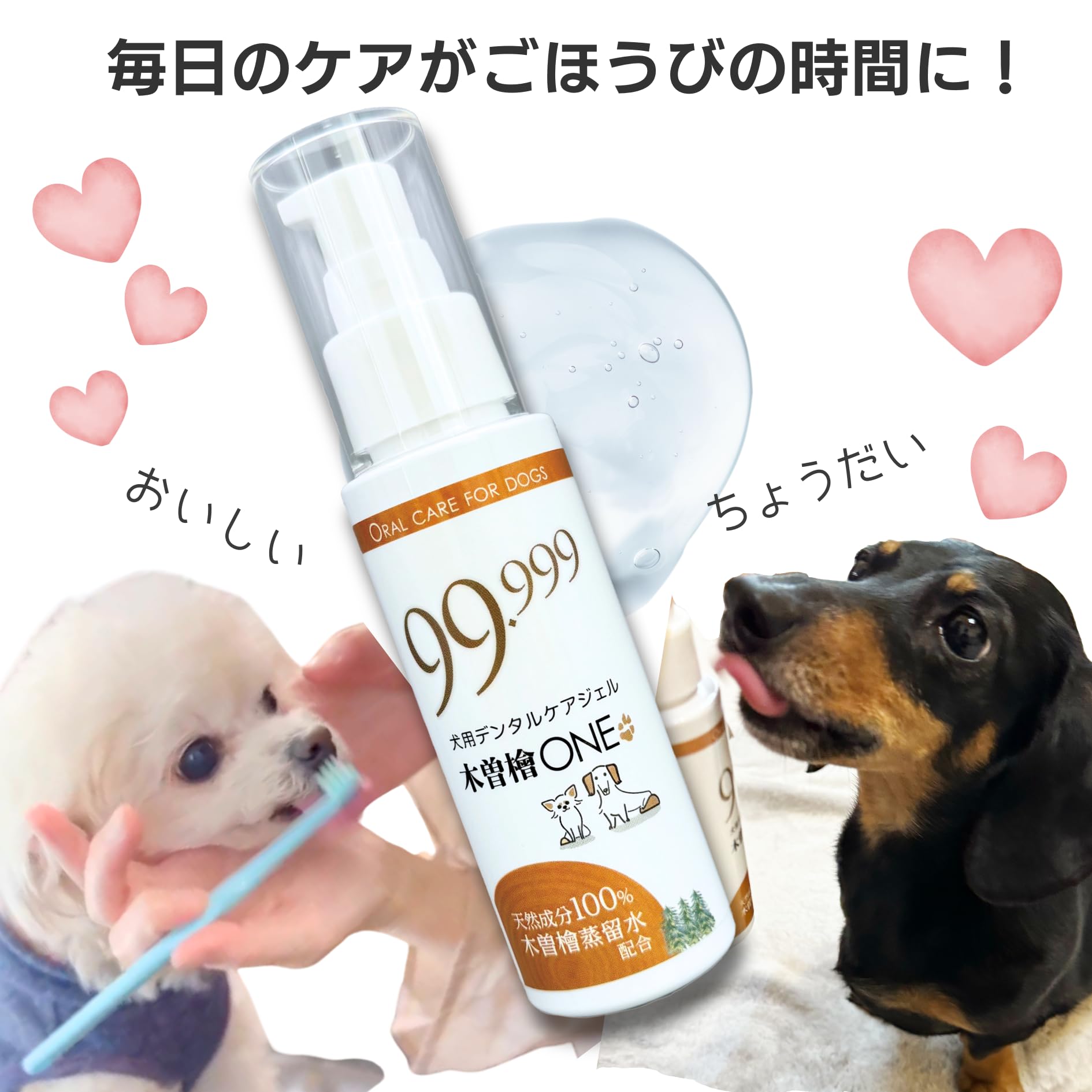 Amazon.co.jp: 犬用 デンタルケア ジェル 木曽檜ONE 80ml