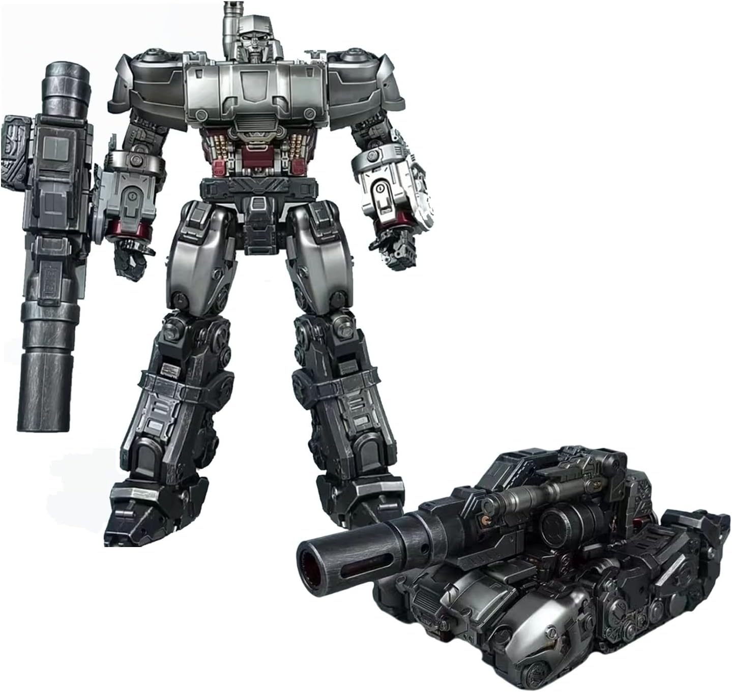 TANGMUERTransformation Toys Megatron Megatank Action Figure Battle Damaged Edition Robots Model Gifts KO Version