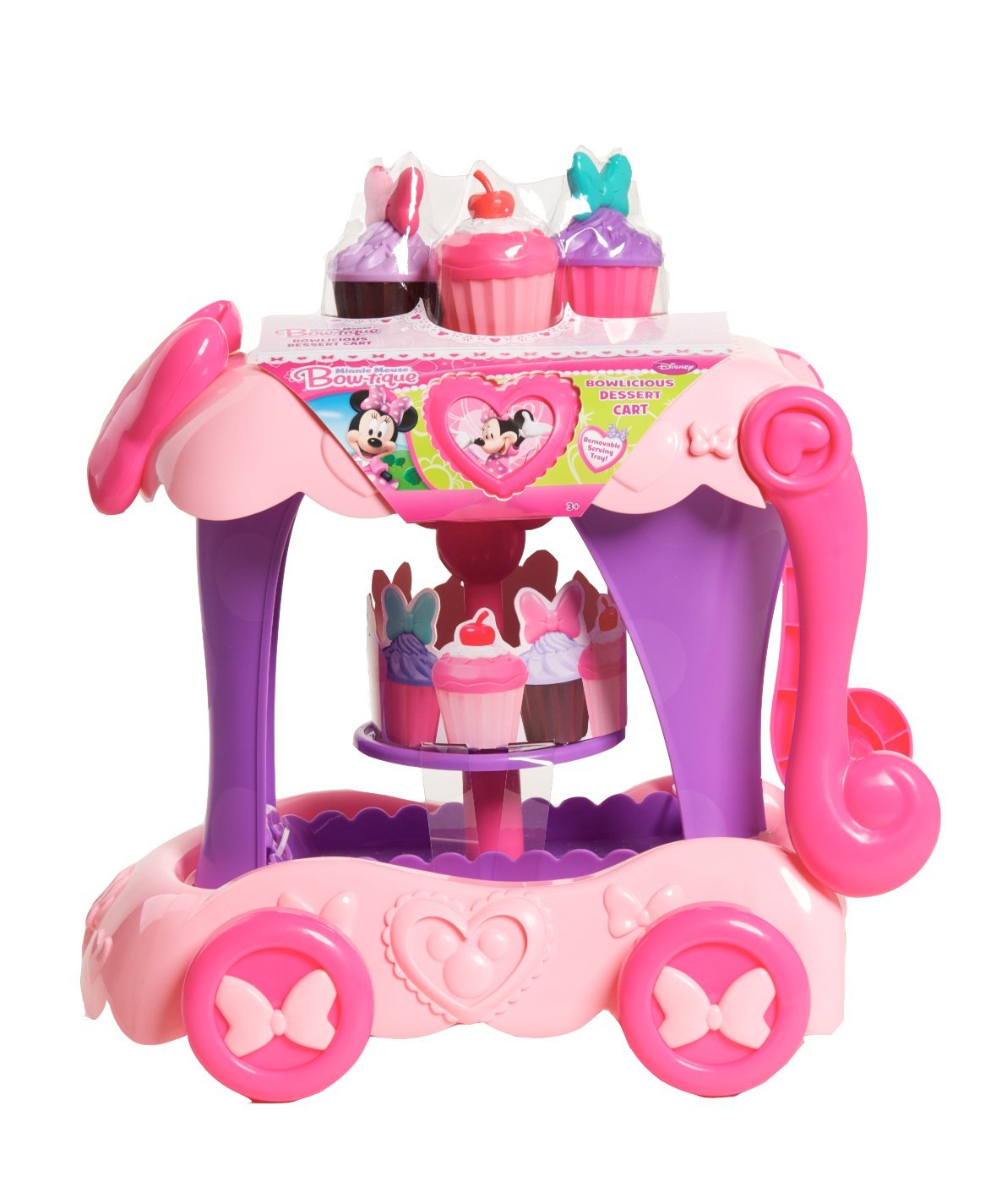 disney minnie mouse treat cart play set