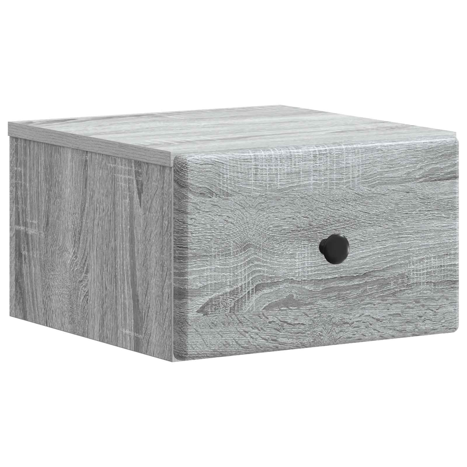 Table de chevet murale avec tiroir pour gagner de la place