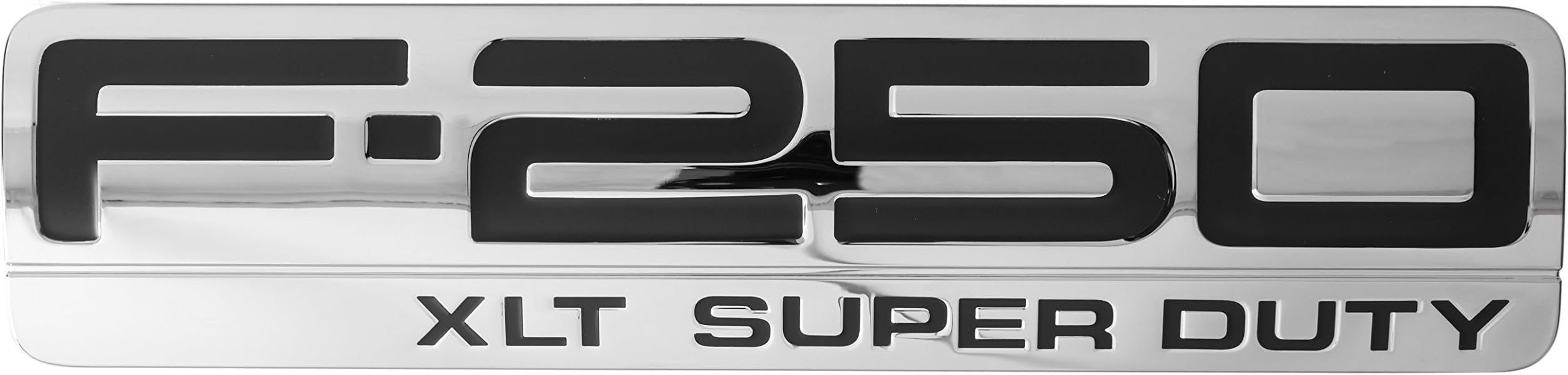 Genuine Ford 5C3Z-16720-EB Nameplate, CHROME/BLACK