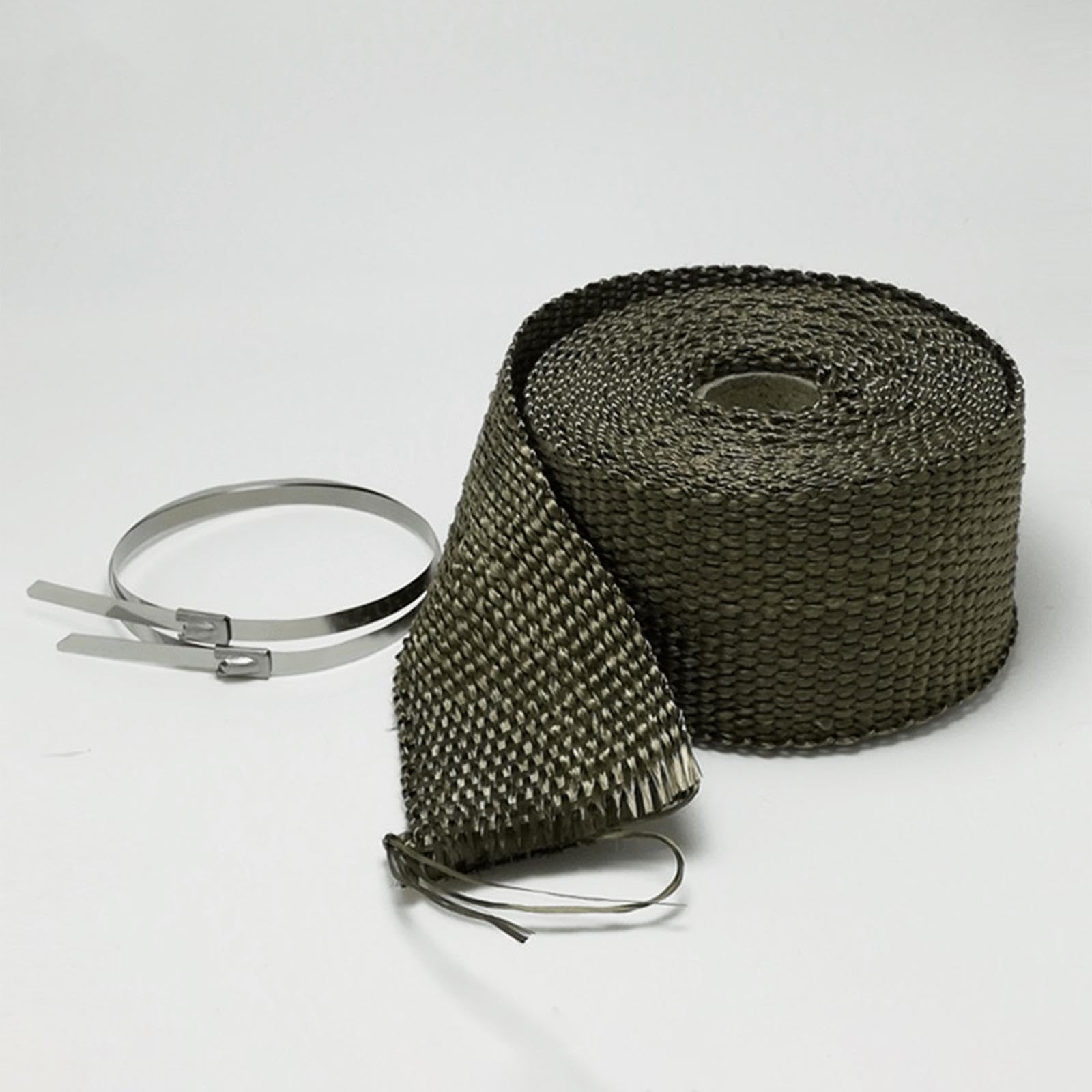 Generic Protège-tube Cheminée Enrouleur Résistant Température Haute Ruban Sécuritaire Application Universal Convient pour Camping Cuisine, 2mmx50mmx20m
