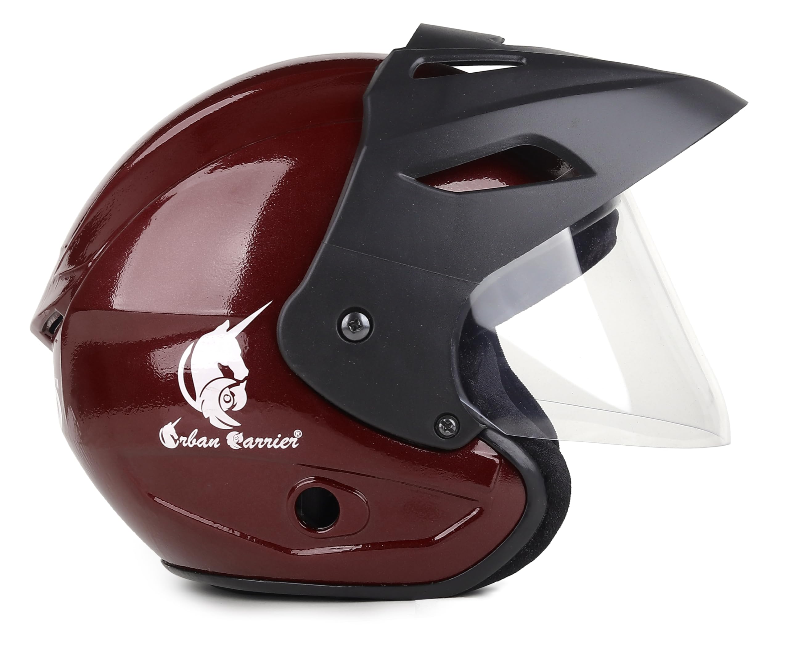 ISI Certified Open Face Bike Helmet, Lightweight, Adjustable Fit, Impact-Resistant (Nano-Black-Cap)-image-18