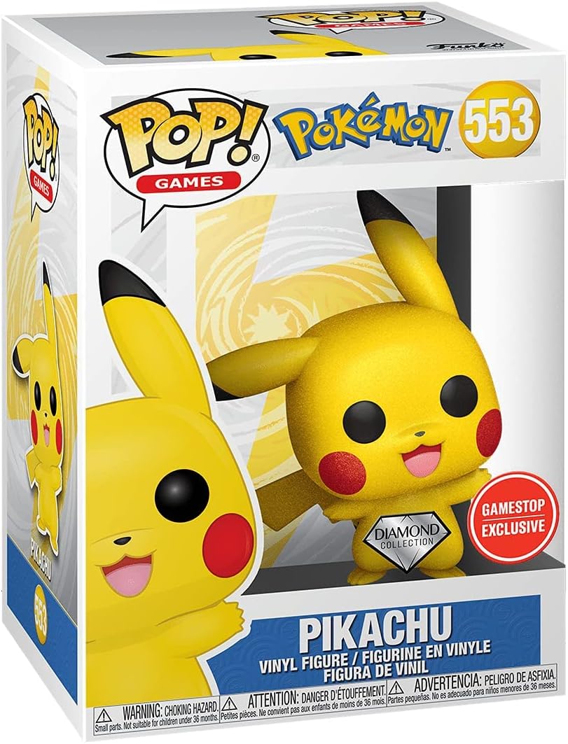Funko Pop! Pokemon Diamond Waving Pikachu Exclusive Figure