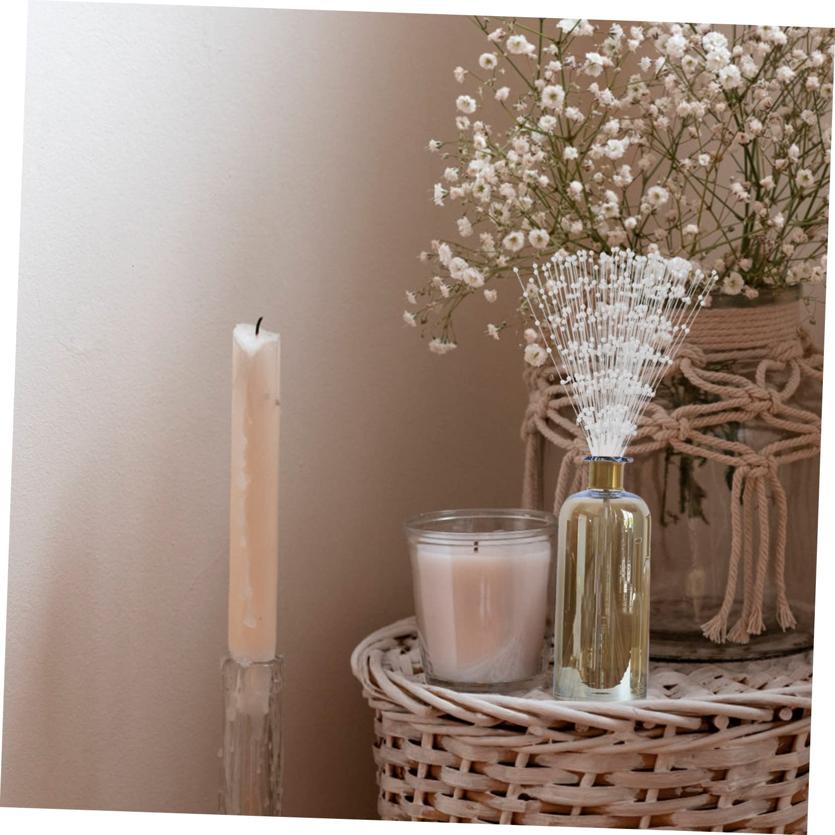 SHINEOFI 300stücke Perlen Stäbe Für Hochzeitssträuße Hochzeitsdekoration Handgefertigte Perlenschnüre Für Bouquets Und Tischarrangements Vielseitig Einsetzbar Für Feiern Und