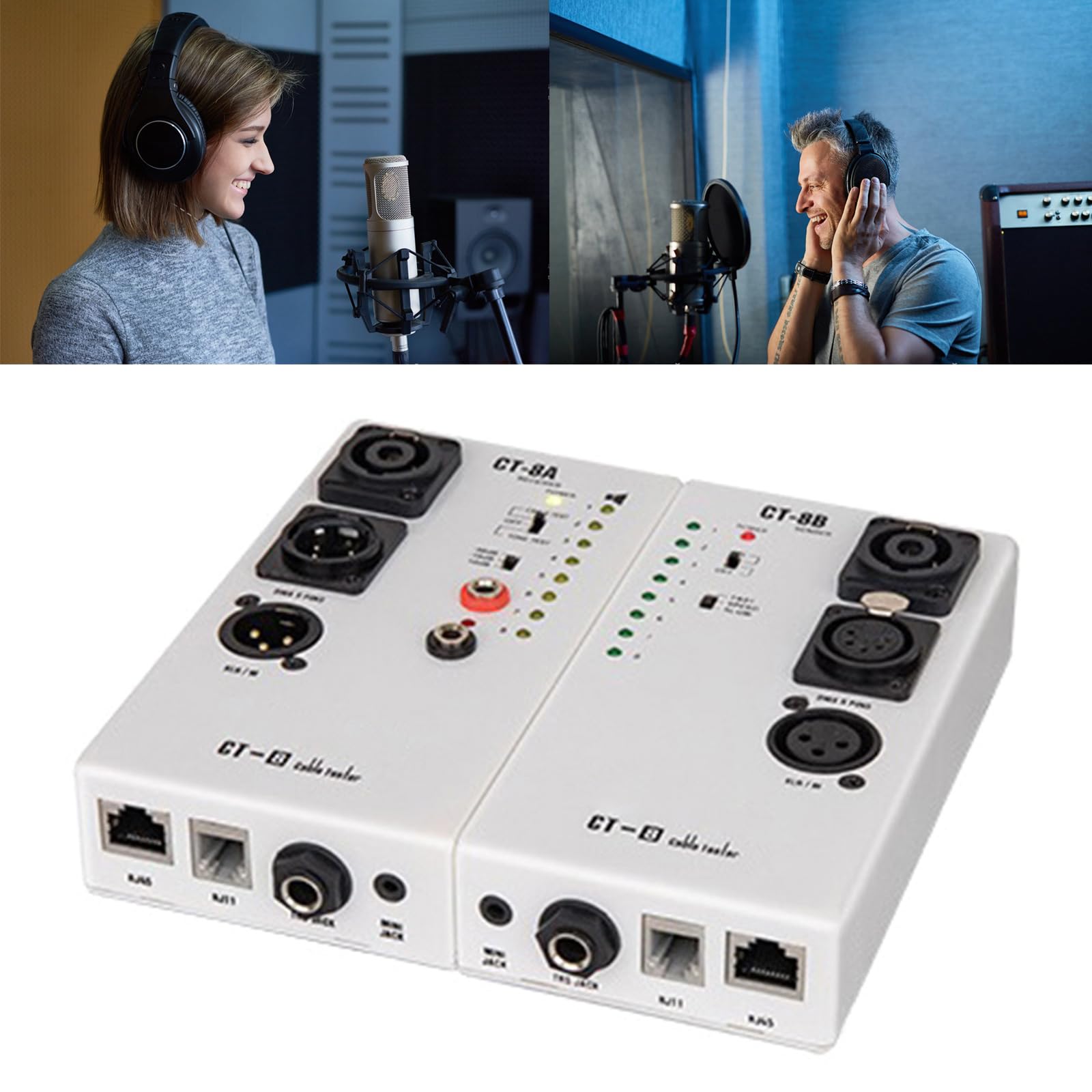 Präziser Audiotory Leitungstester Testen von Netzwerkkabeln