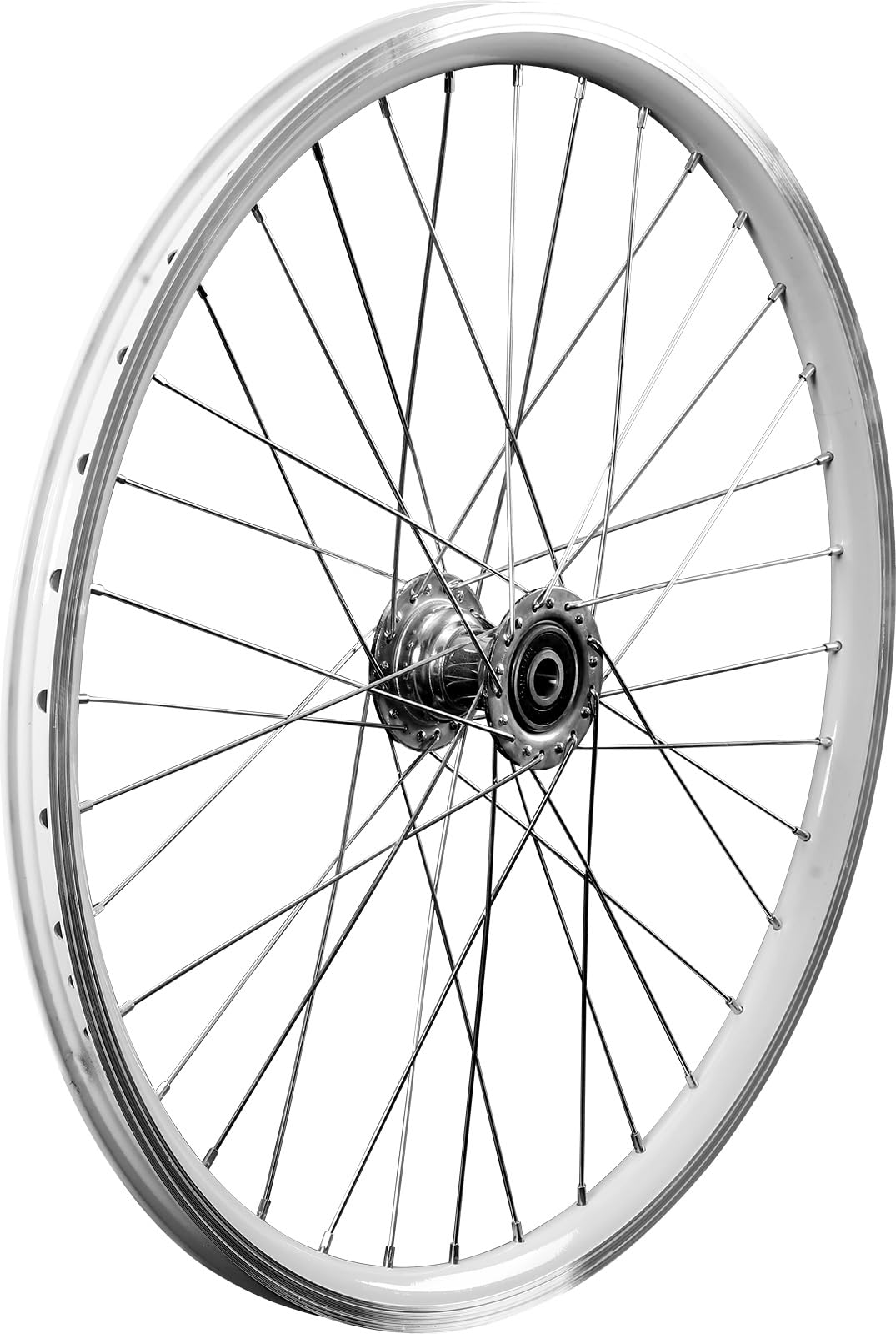 AkiiGer Adults Bicycle Wheels Rim for 3 Wheels Bike, Tricycle Left Wheels 24", Not Suitable for Bicycles, Tire Rims Replacement, Double Wall Alloy Rim