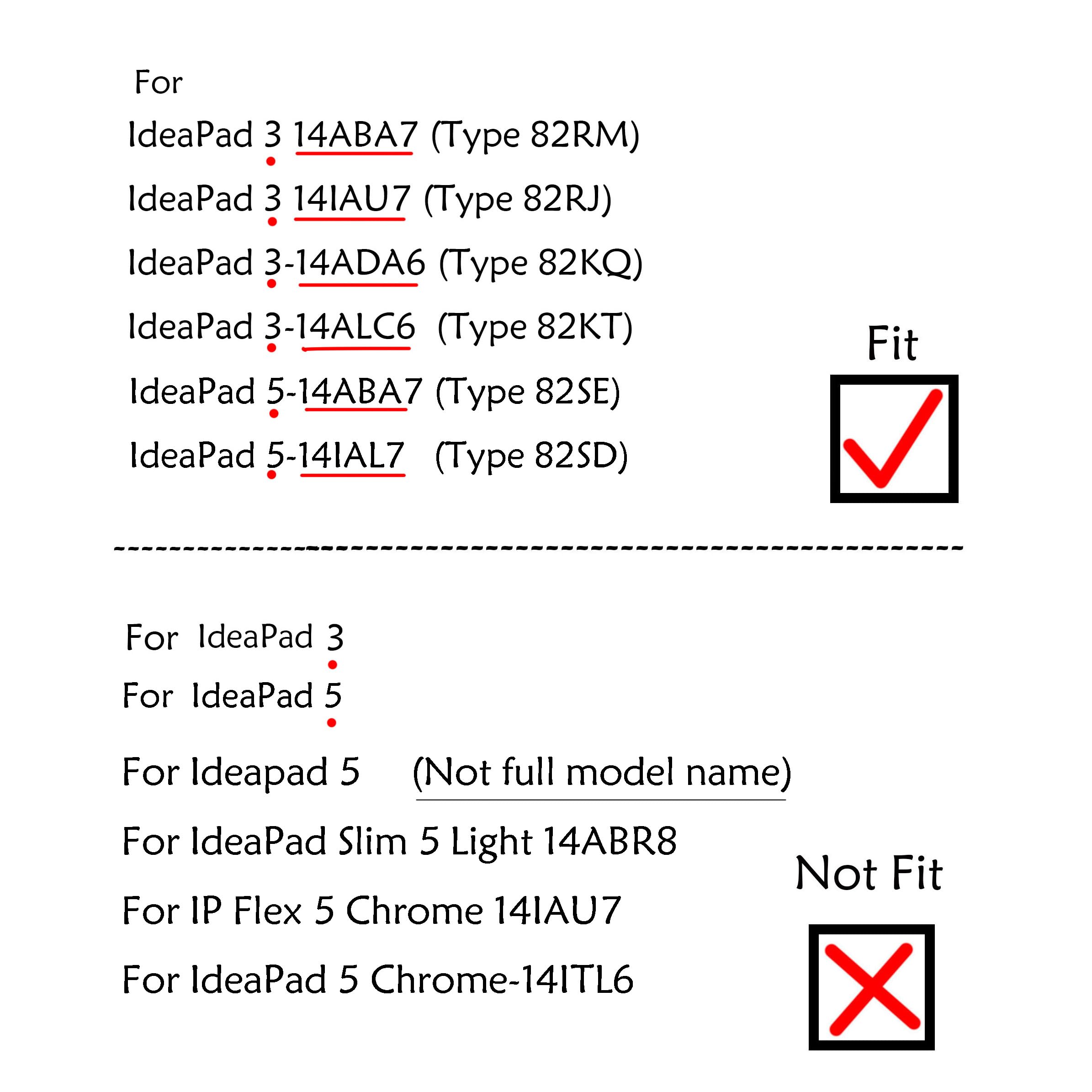 Lenovo Ideapad Teclado Delgado 3 14ada6 14alc6 14itl6 | Shopee México