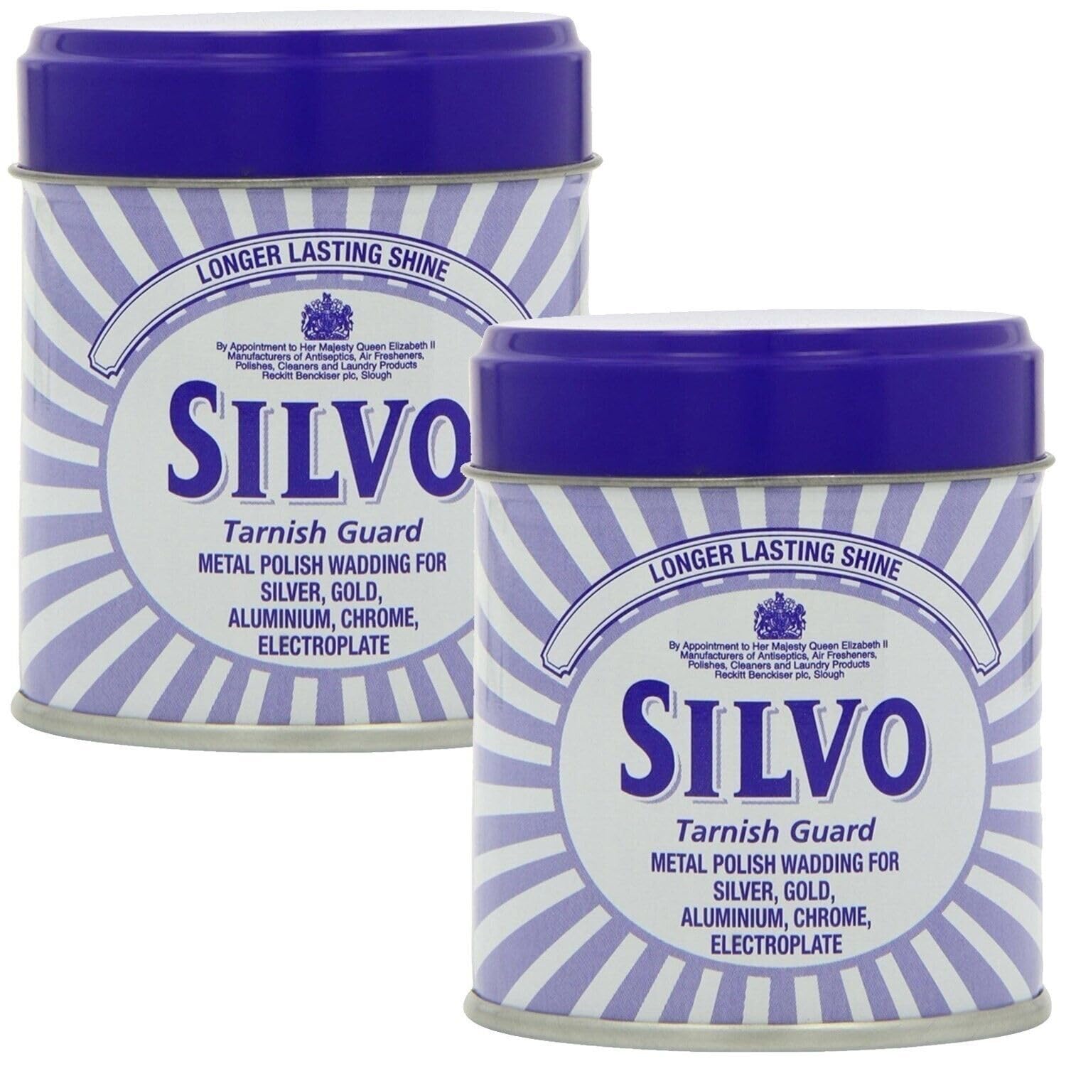 SilvoMetal Polish Wadding, 75g (Pack of 2) โ Silver, Gold & Electroplate
