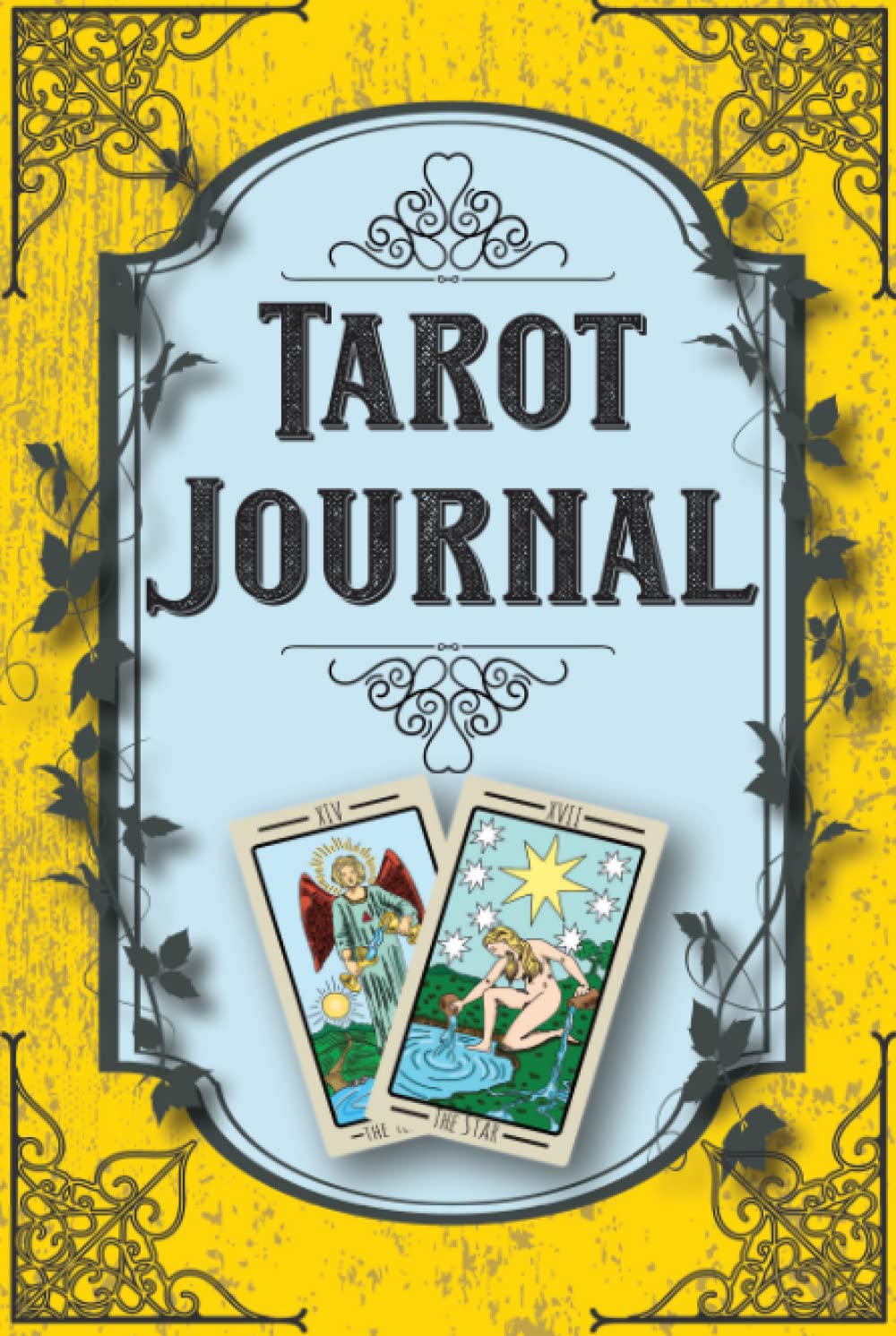 Tarot Journal: Daily Reading Tracker | up to 10 Cards Spreads | Guided Tarot Notebook