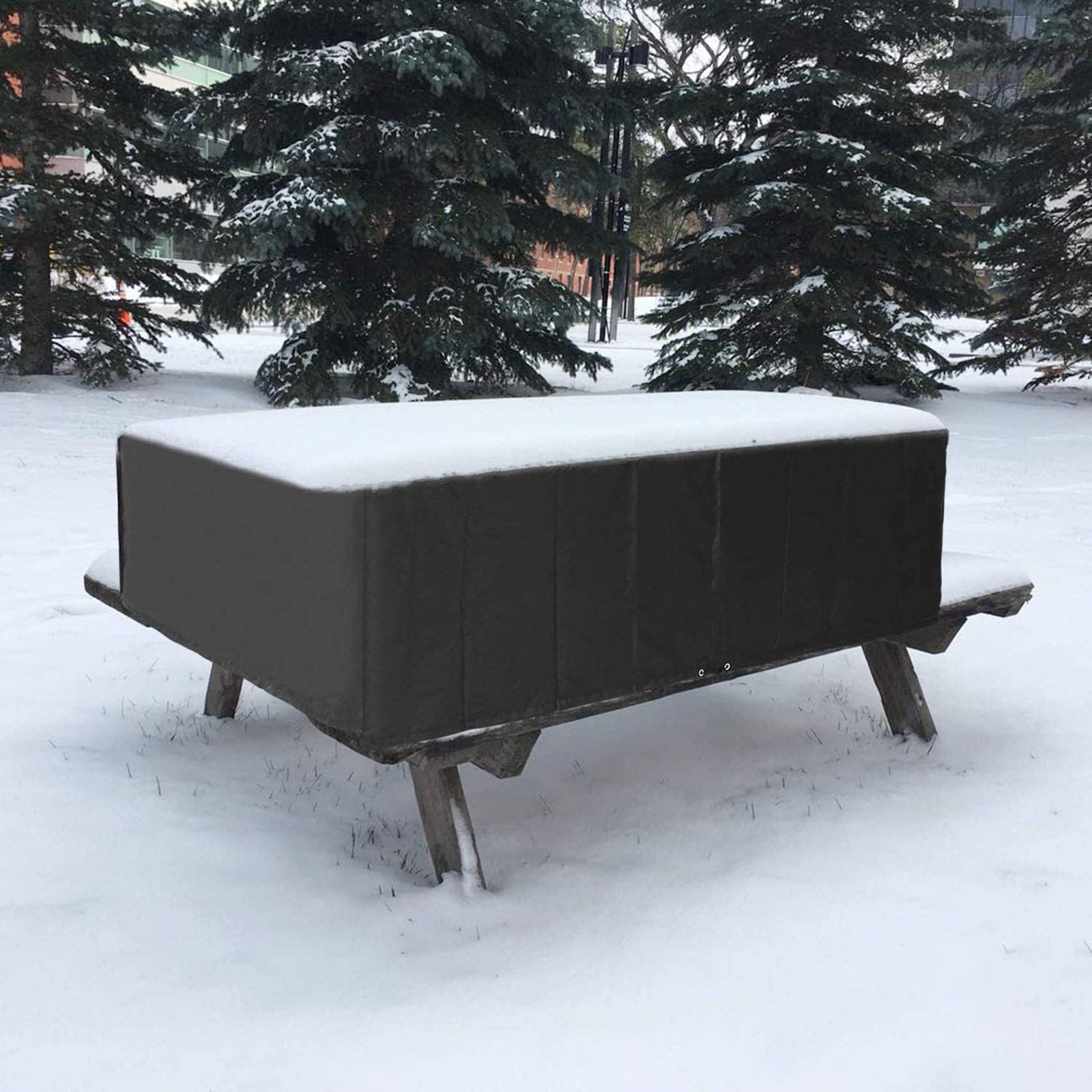 Fodera Protettiva per mobili da Giardino 45x40x25cm, Set di mobili per copriletto da Giardino, Fodera in Tessuto Oxford 420D per Tavolo e Sedia da Esterno