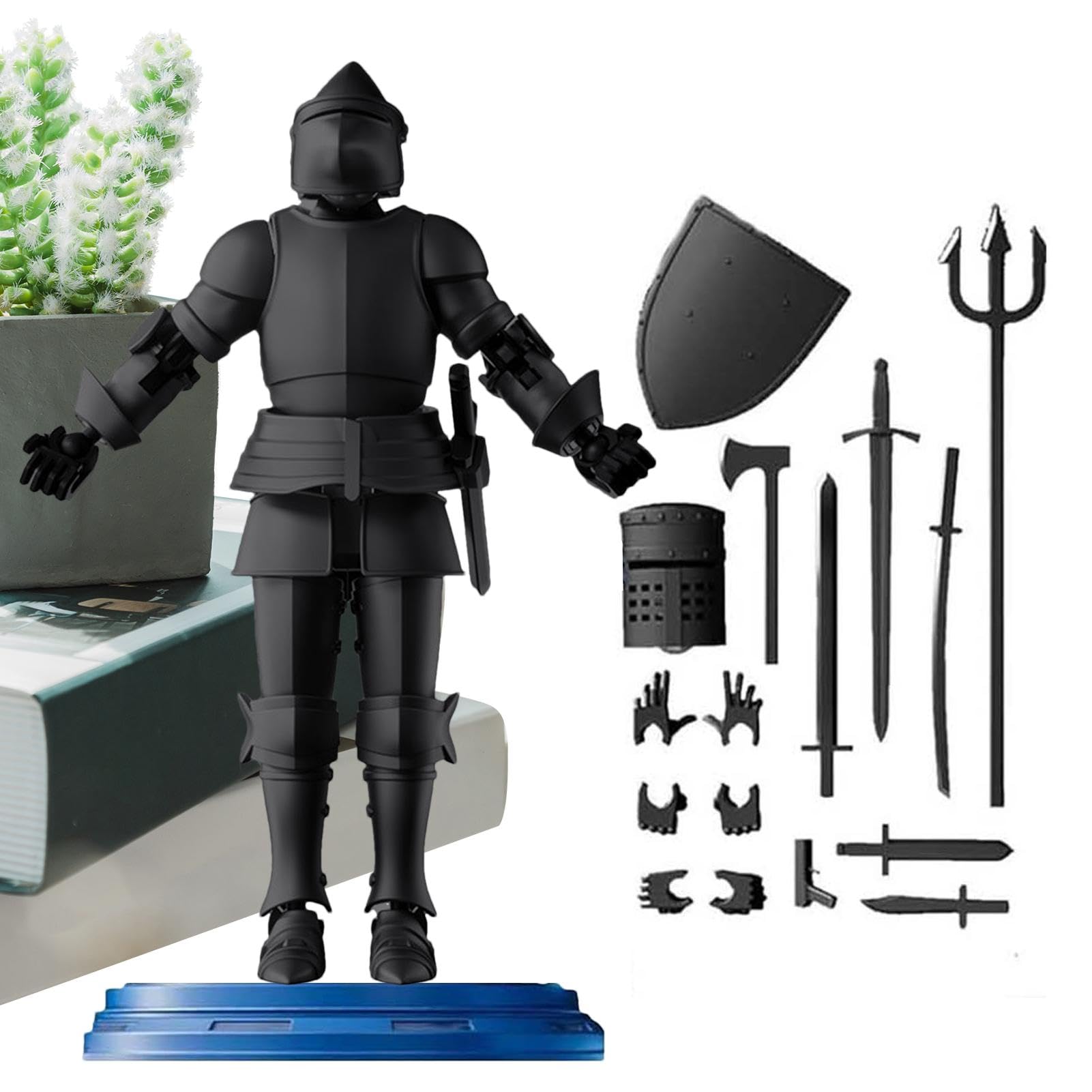 Amazon | KJOET 鎧を着たロボットアクションフィギュア、T13