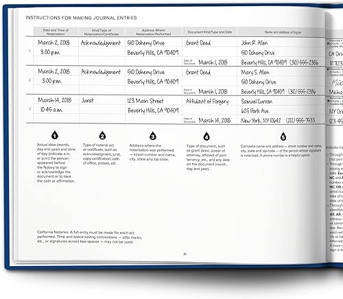 Miniatura 2 de National Notary Association Diario básico de notario, diario esencial de tapa blanda con protector de privacidad gratuito incluido, 122 páginas con