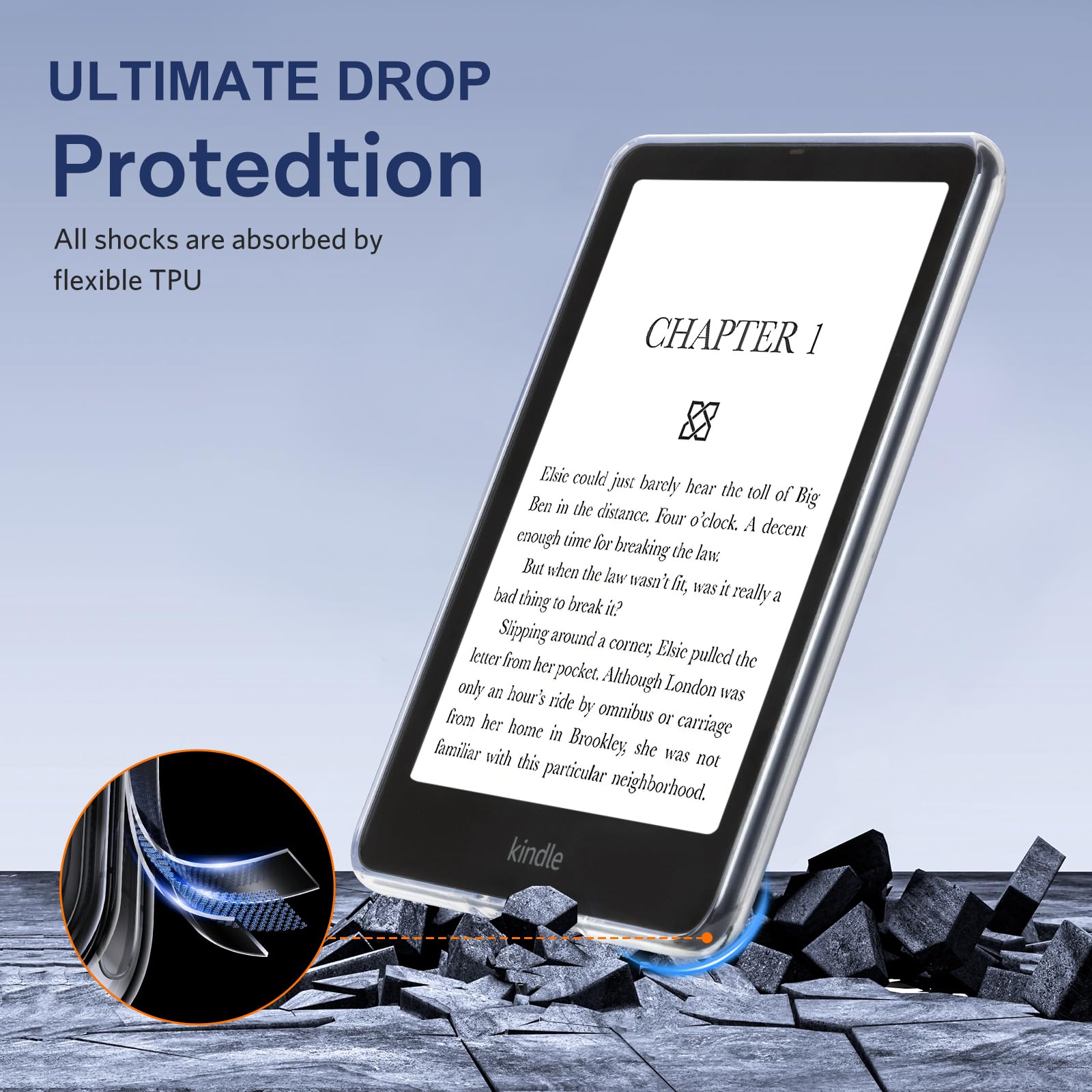 Amazon.com: CoBak Magnetic Clear Case for 6.8