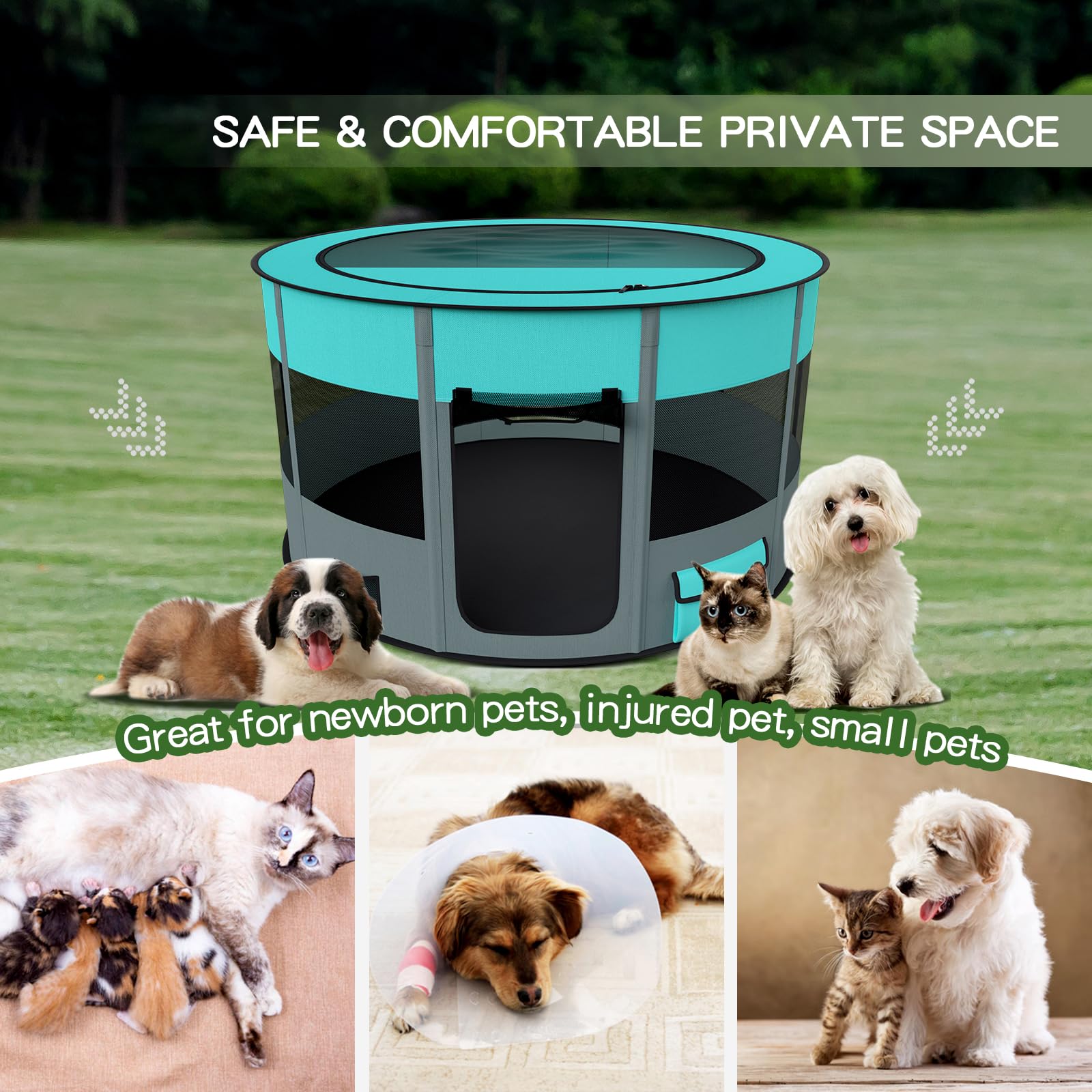 Transport box hond- maat L 70x52x52 cm – draagbaar hondenhok