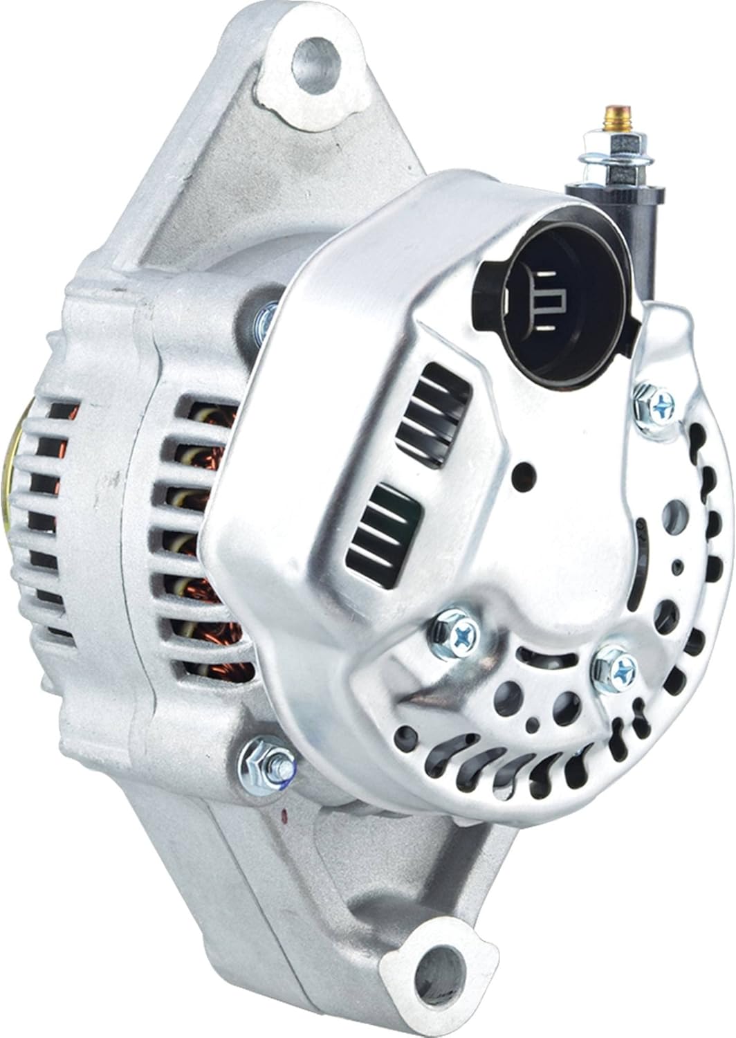 Another rear angled view of the DB Electrical AND0253 Alternator