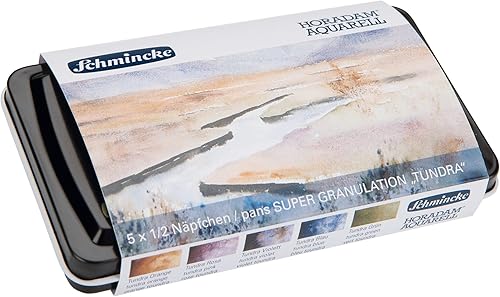 Miniatura 10 de Schmincke - HORADAM AQUARELL, Super Granulation Set Urban, tubos de 5 x 0.2fl oz, 74 892 097, juego de cartón, tonos de granulación muy fuertes,