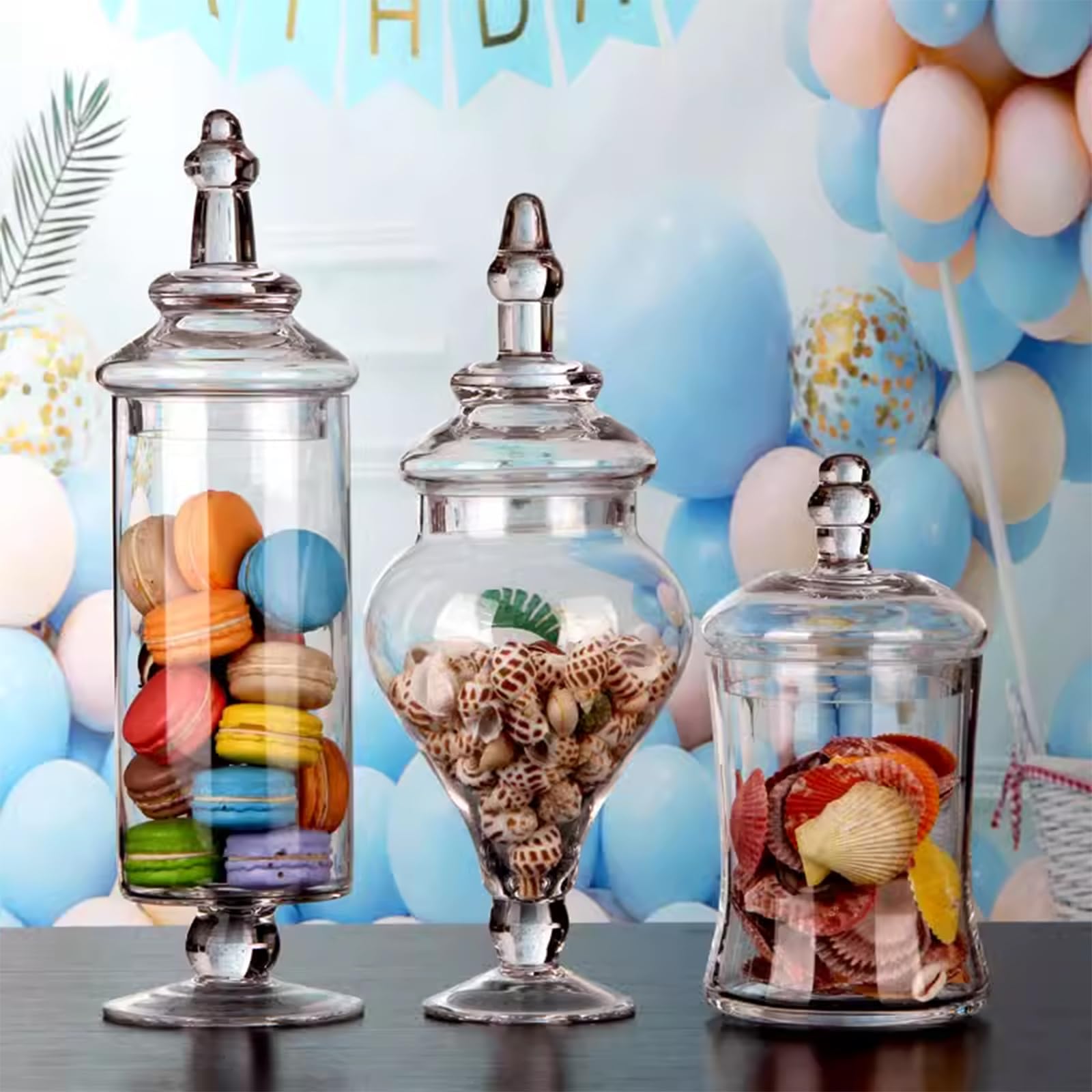 Bocaux D'apothicaire En Verre – Distributeur De Nourriture En