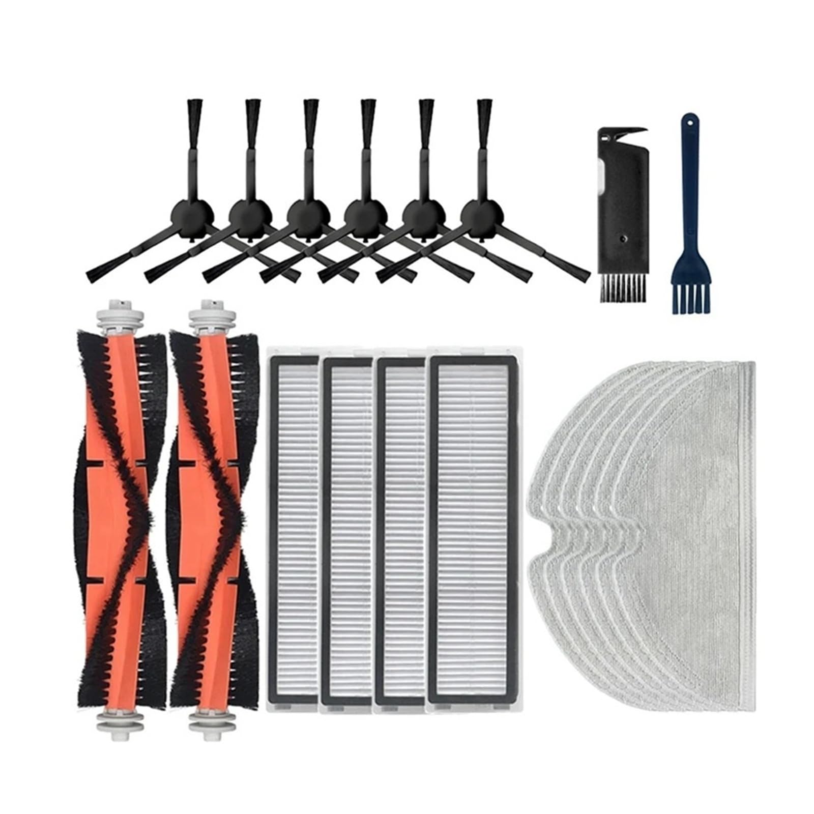Brosse latérale et filtre aspirateur pour réparer un robot Dreame D9 Bot