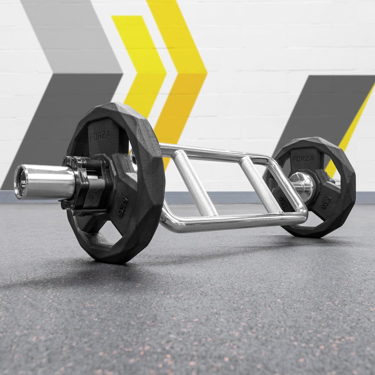 FORZA Bilancere Olimpico Per Tricipiti [9kg] | Barra Per Tricipiti Con Impugnatura Ergonomica | Alta Resistenza | Allenamento Mirato Della Forza – Attrezzature Per Palestra E Casa
