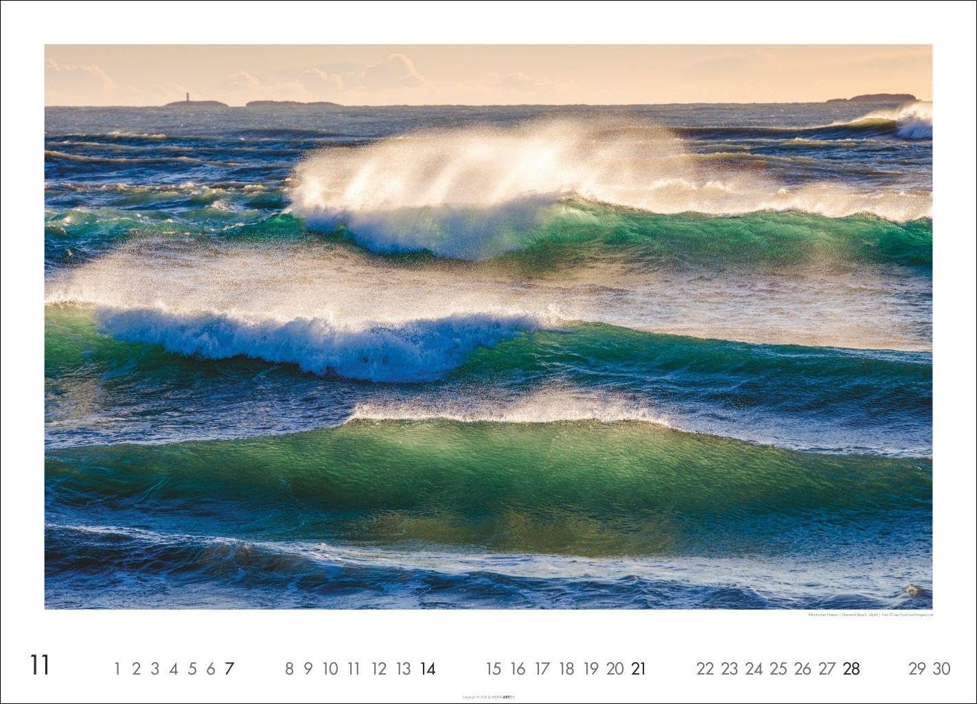 Das Meer Kalender 2027: Traumhafte Bilder vom Meer und maritime Landschaften in einem großen Wandkalender fürs Urlaubsfeeling zu Hause. Format 68 x 49 cm