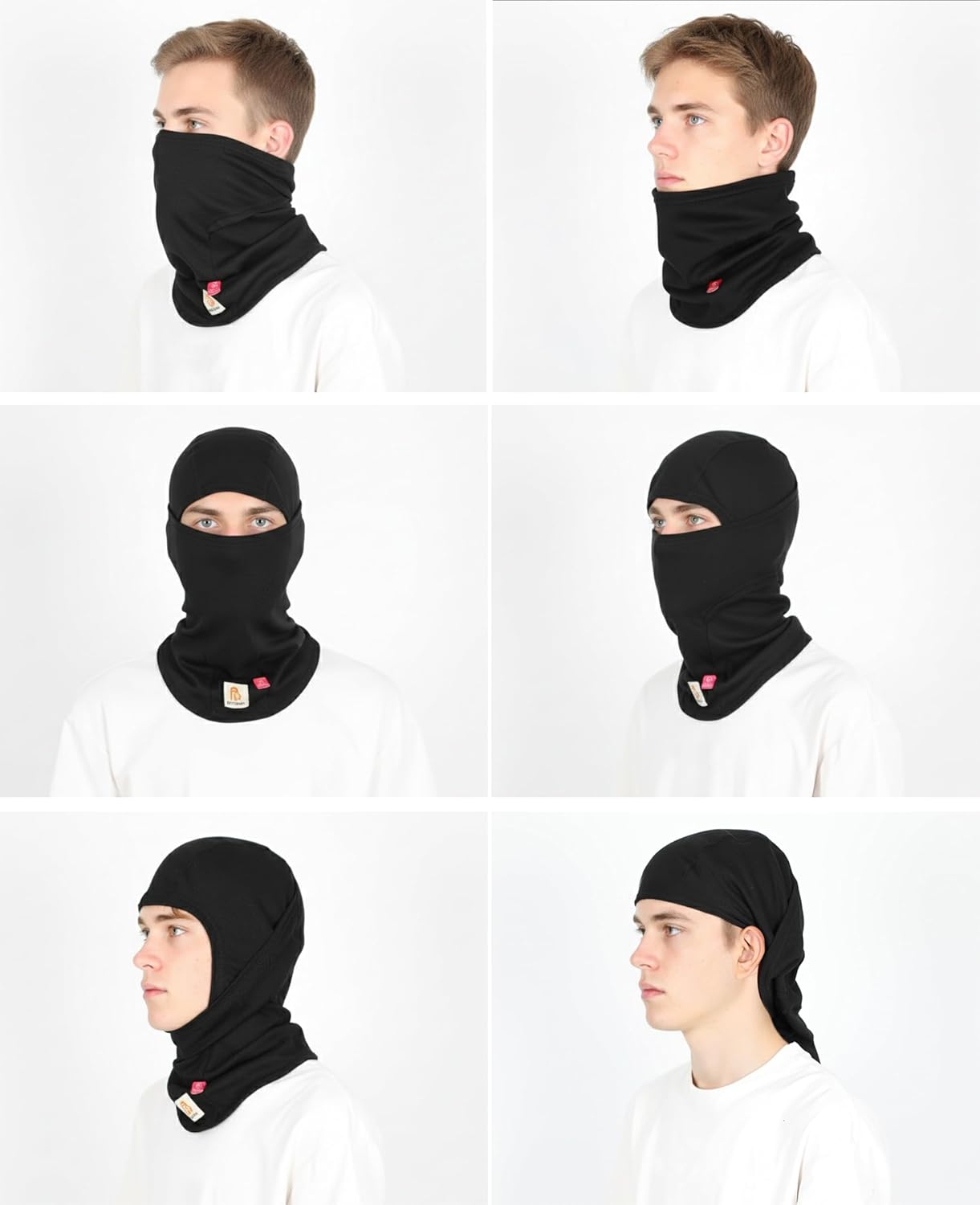 BOCOMAL FR Flame Resistant Balaclava Face Mask Arc Rated NFPA2112 CAT2 Helmet Liner Covering Hood for Welding - Image 2