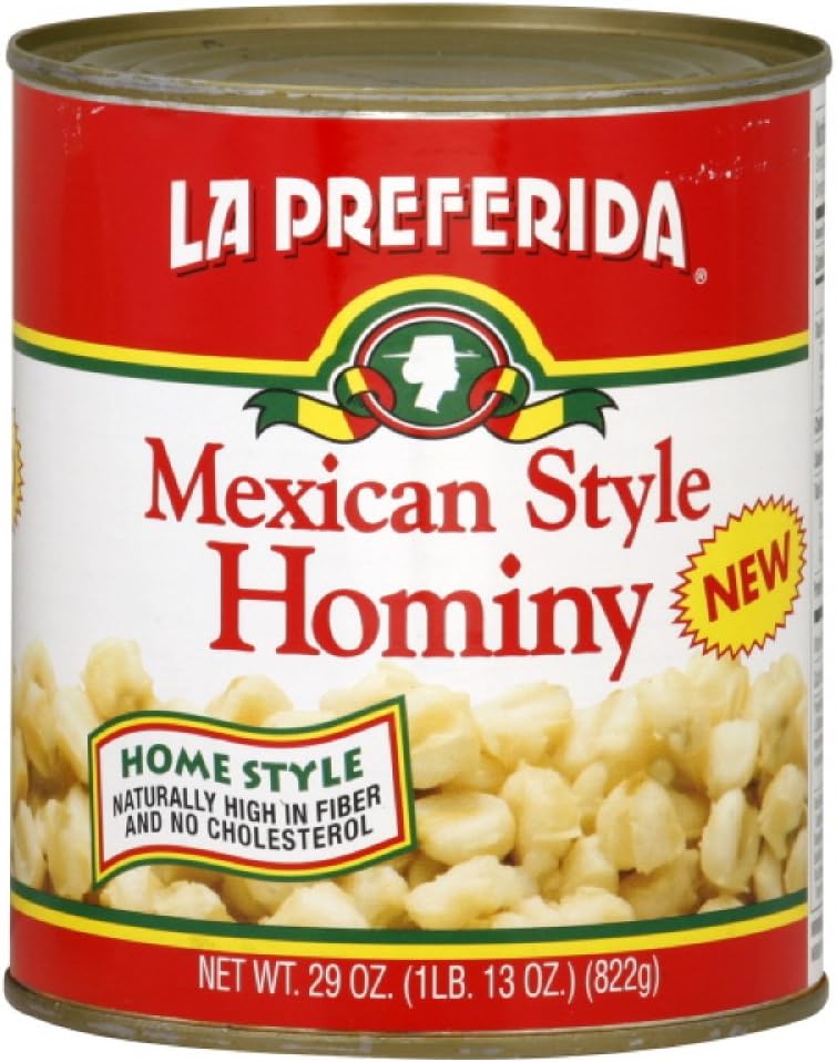 La Preferida Hominy Mexican Style, 29-ounces (Pack of12)